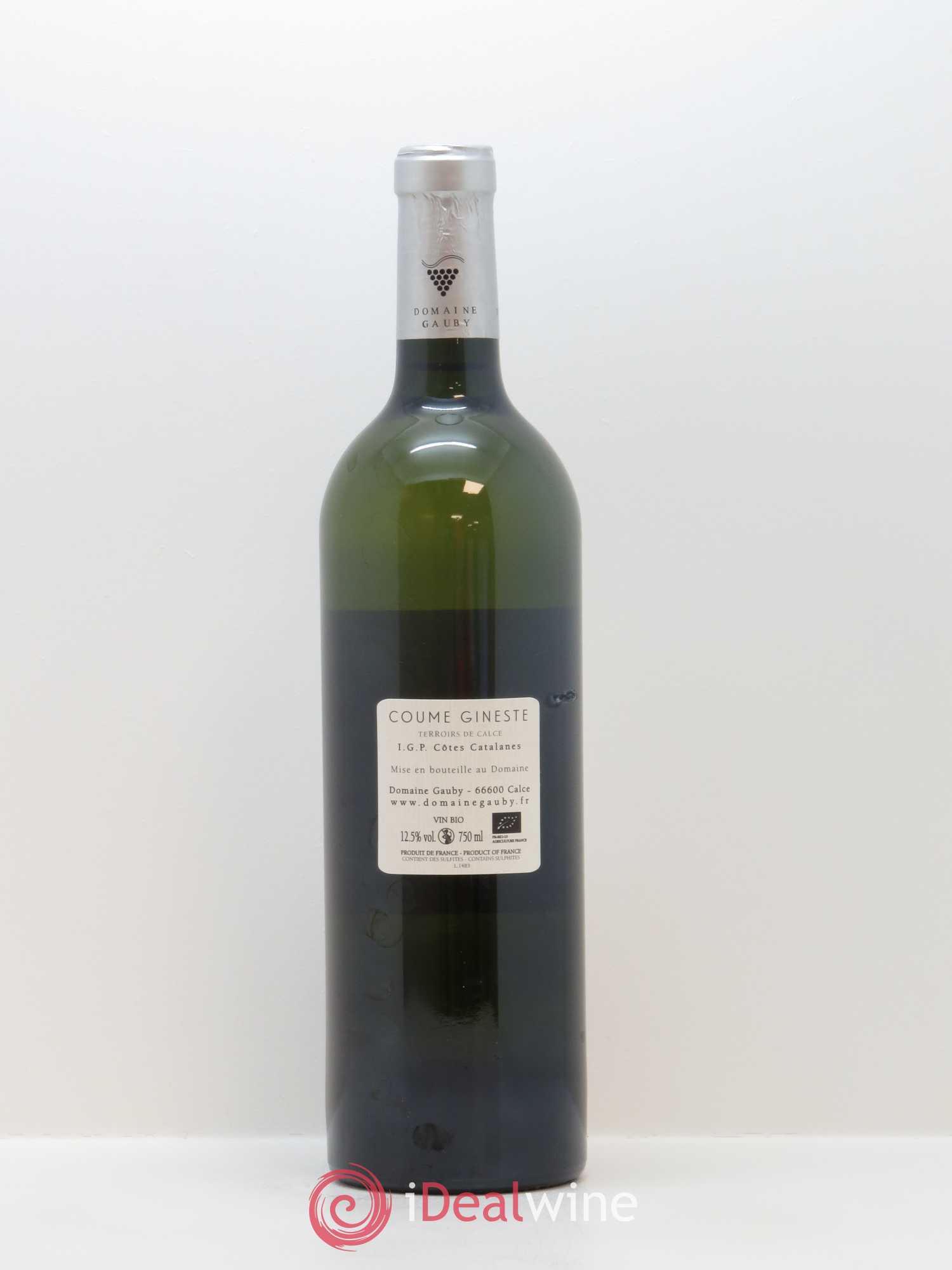 Côtes Catalanes Coume Gineste Gauby (Domaine) 2014 - Lot de 1 bouteille - 1