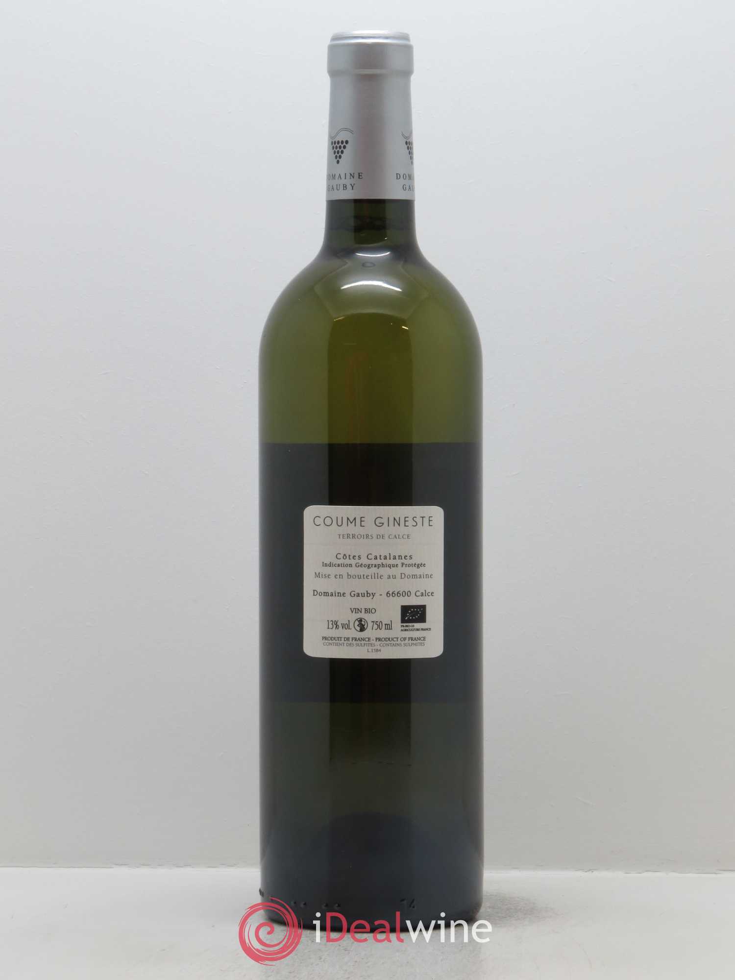 Côtes Catalanes Coume Gineste Gauby (Domaine) 2015 - Lot de 1 bouteille - 1