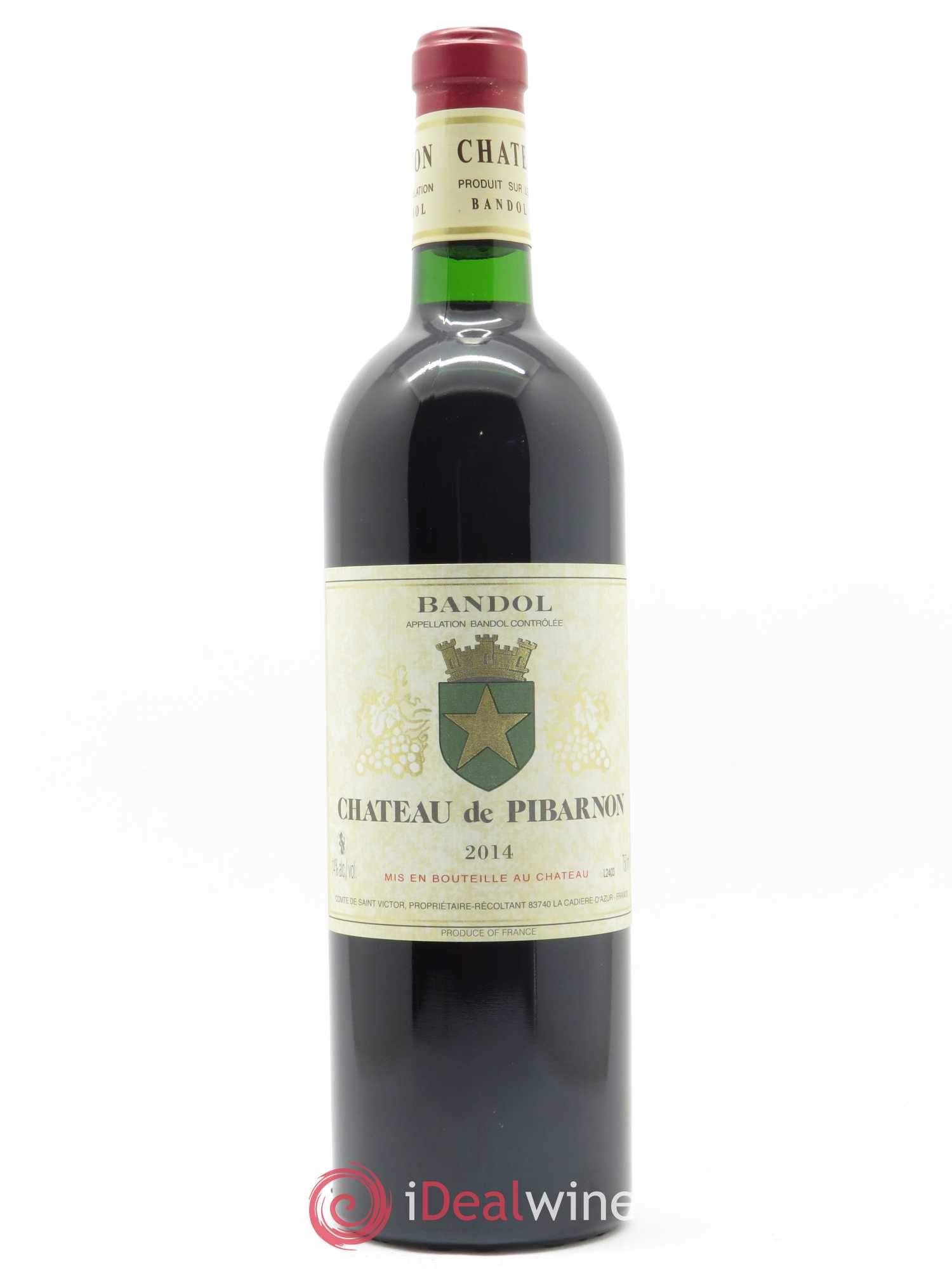 Bandol Château de Pibarnon Comte de Saint-Victor 2014 - Lot de 1 bouteille - 0
