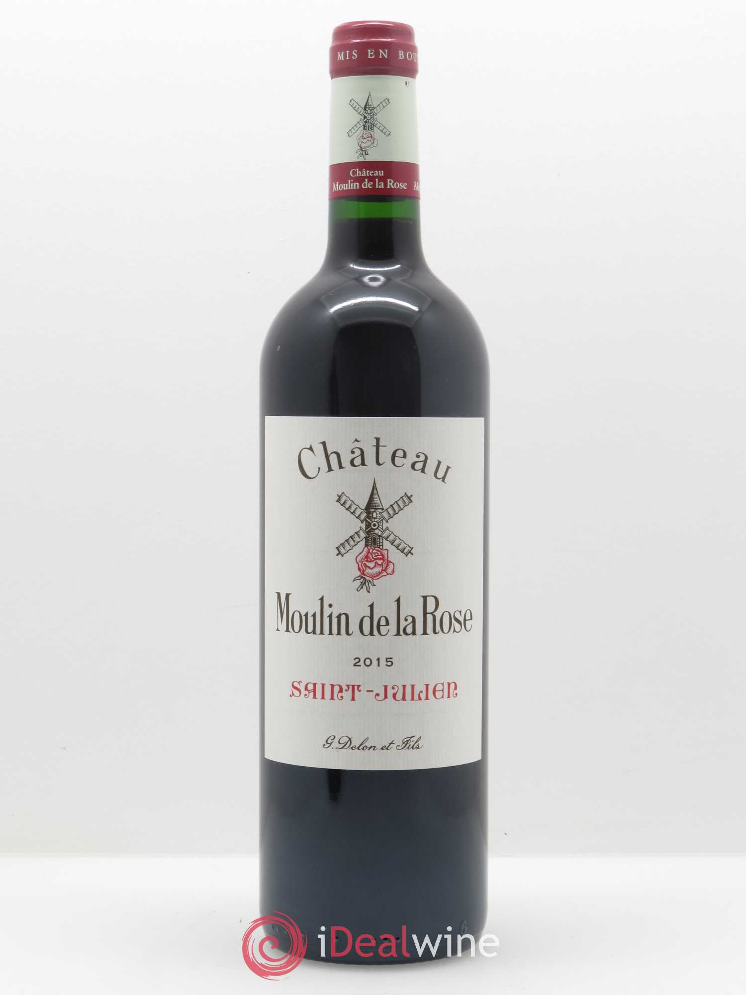 Château Moulin de la Rose Cru Bourgeois 2015 - Lot de 1 bouteille - 0