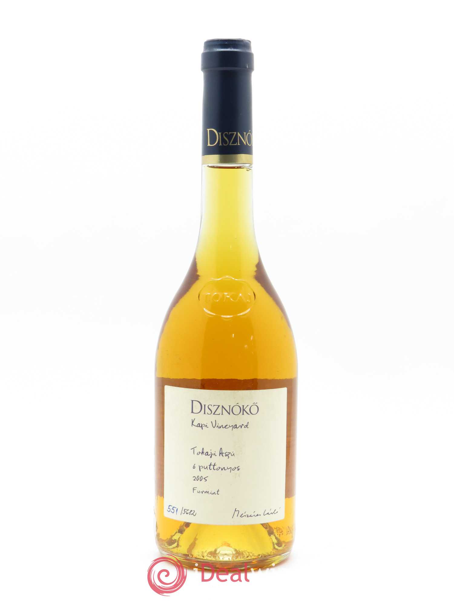 Tokaji 6 Puttonyos Kapi Vineyard Disznoko (Domaine) 2005 - Lot of 1 bottle - 0
