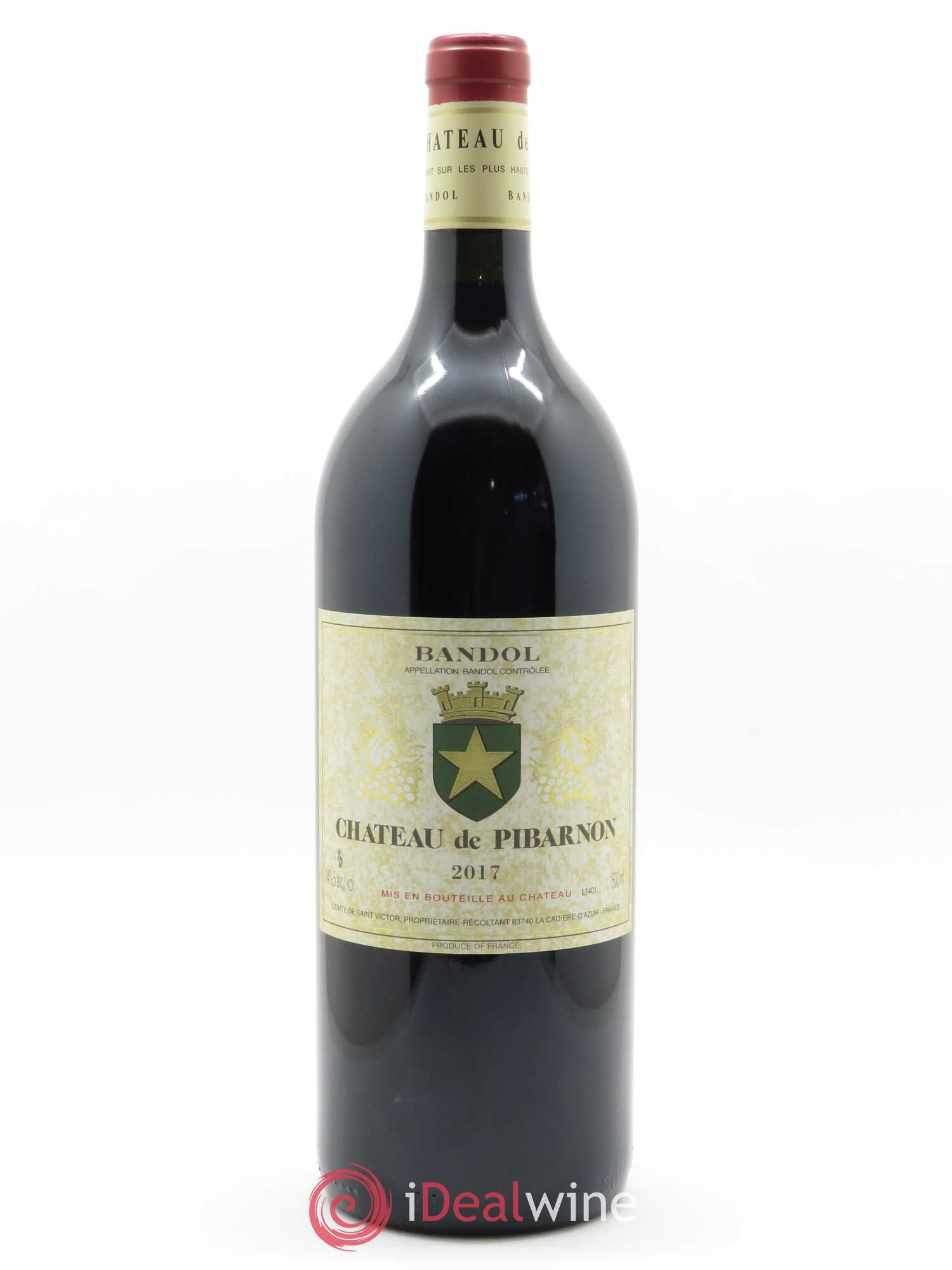 Bandol Château de Pibarnon Comte de Saint-Victor 2017 - Lot de 1 magnum - 0