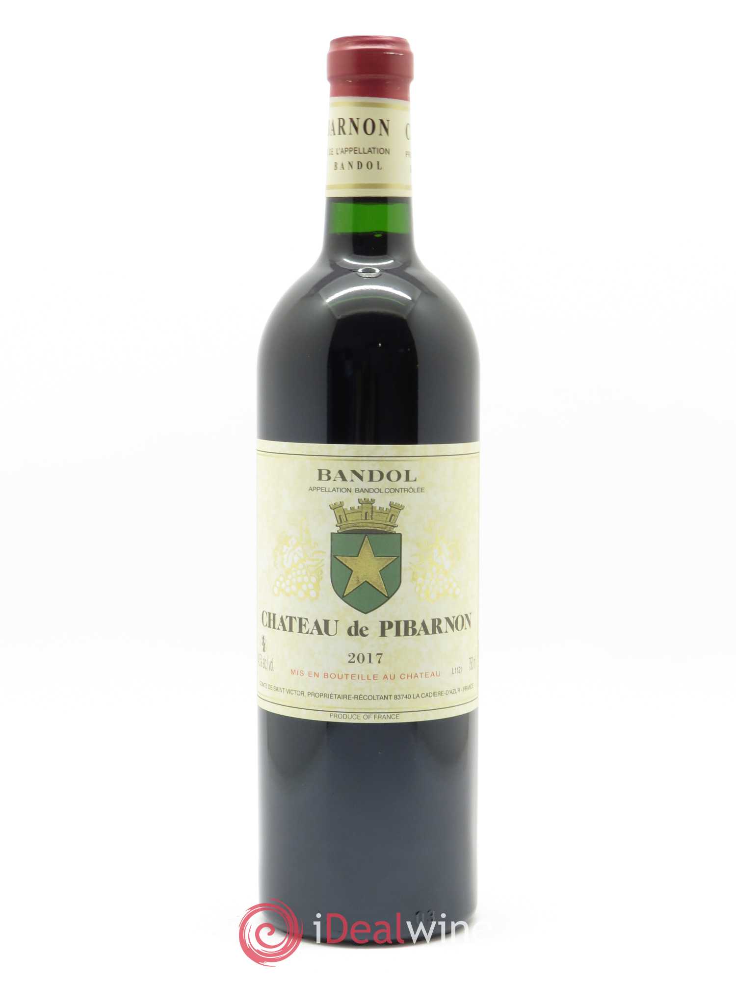 Bandol Château de Pibarnon Comte de Saint-Victor 2017 - Lot de 1 bouteille - 0