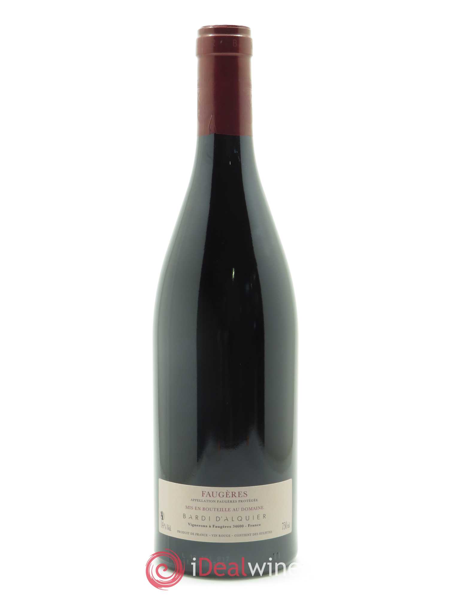 Faugères Domaine Jean-Michel Alquier Les Bastides d'Alquier 2017 - Lot de 1 bouteille - 1