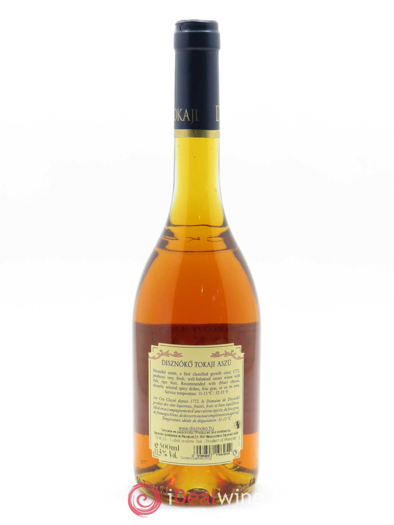 Tokaji Aszu 6 Puttonyos Disznoko (Domaine) (50cl) 1995 - Lotto di 1 bottiglia - 1