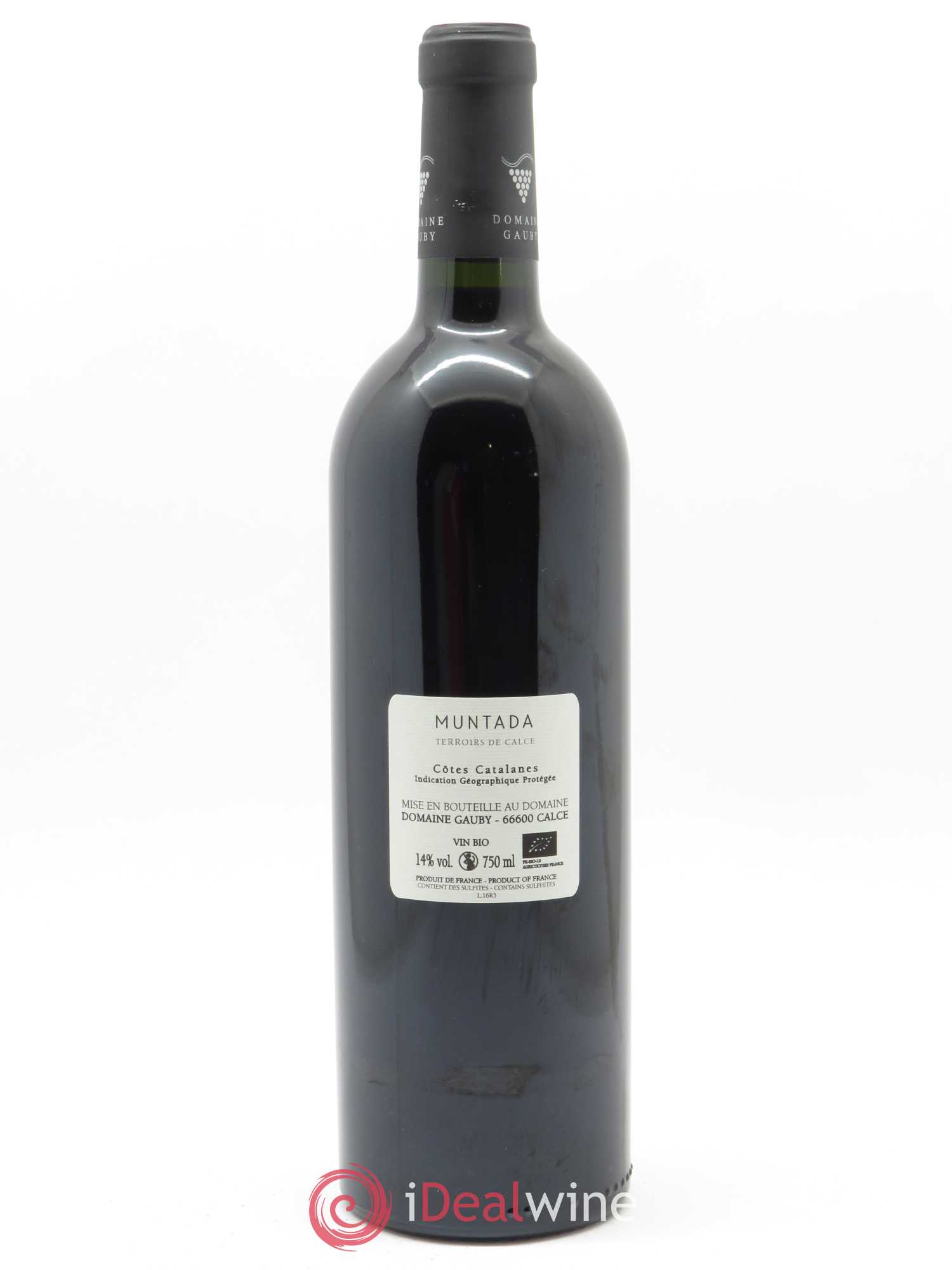 IGP Côtes Catalanes (VDP des Côtes Catalanes) La Muntada Gauby (Domaine) 2016 - Lot de 1 bouteille - 1