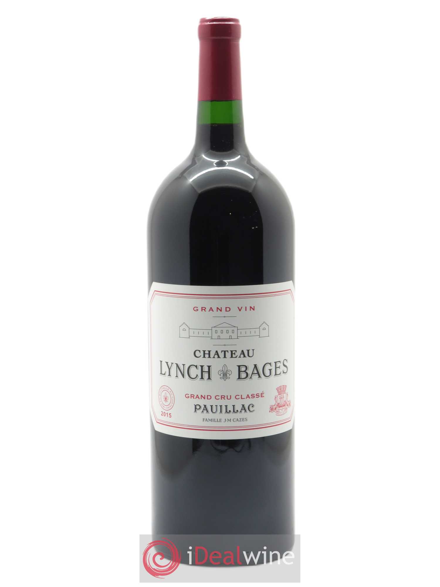 Château Lynch Bages 5ème Grand Cru Classé (CBO à partir 6 mgs) 2015 - Lot de 1 magnum - 0