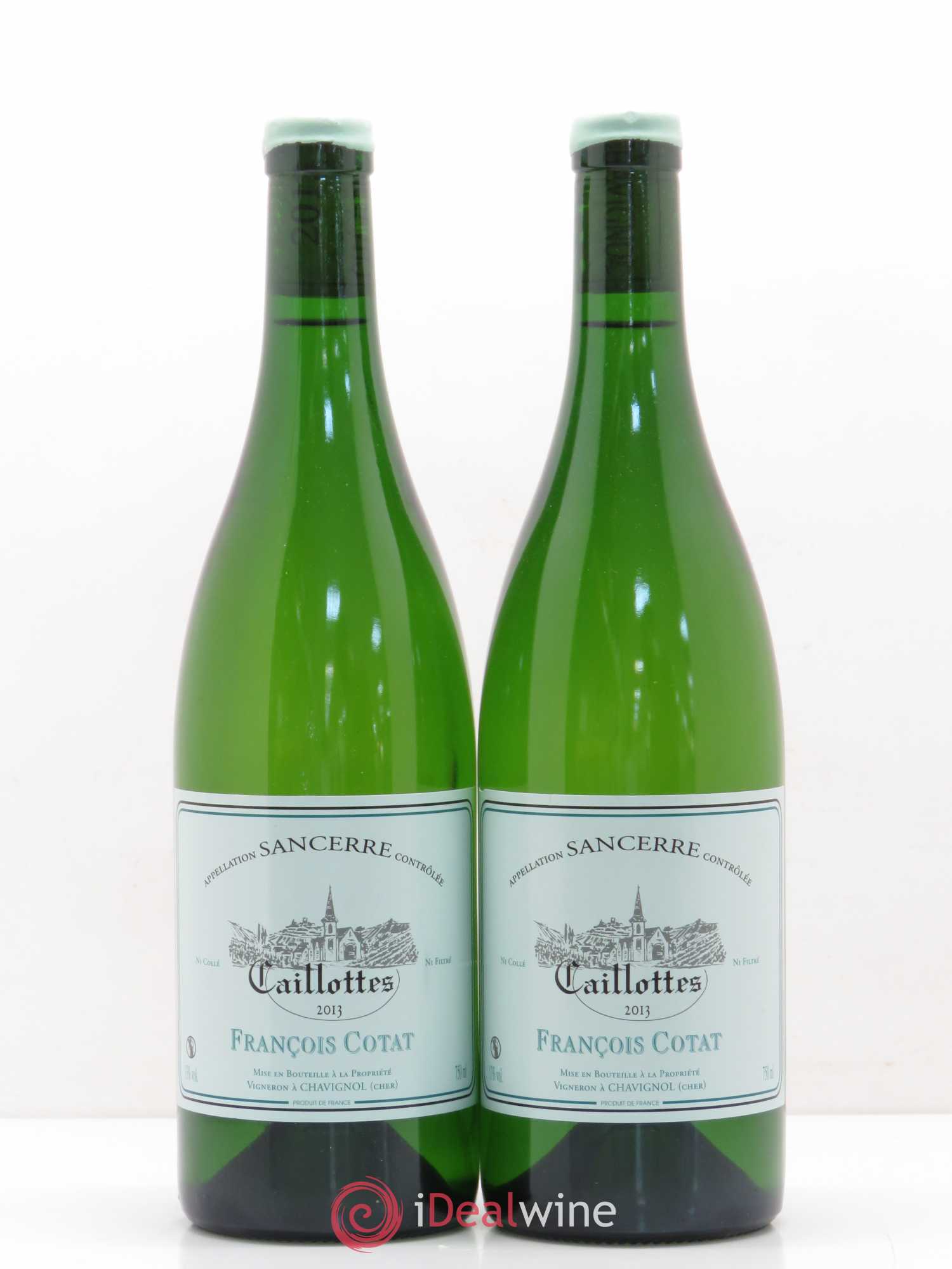 Sancerre Les Caillottes François Cotat 2013 - Lot de 2 bouteilles - 0