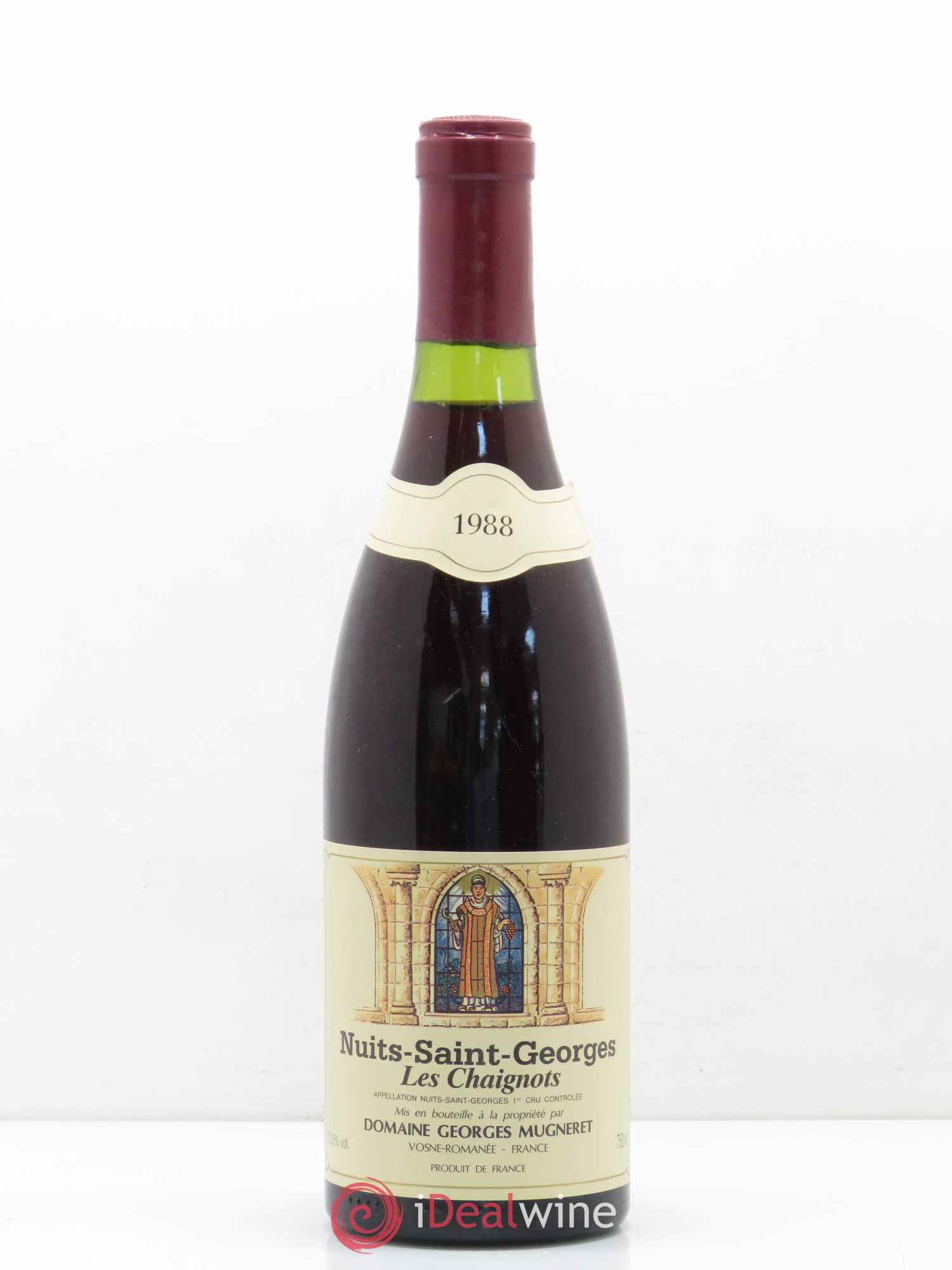 Nuits-Saint-Georges 1er Cru Les Chaignots Georges Mugneret (Domaine) 1988 - Lot de 1 bouteille - 0