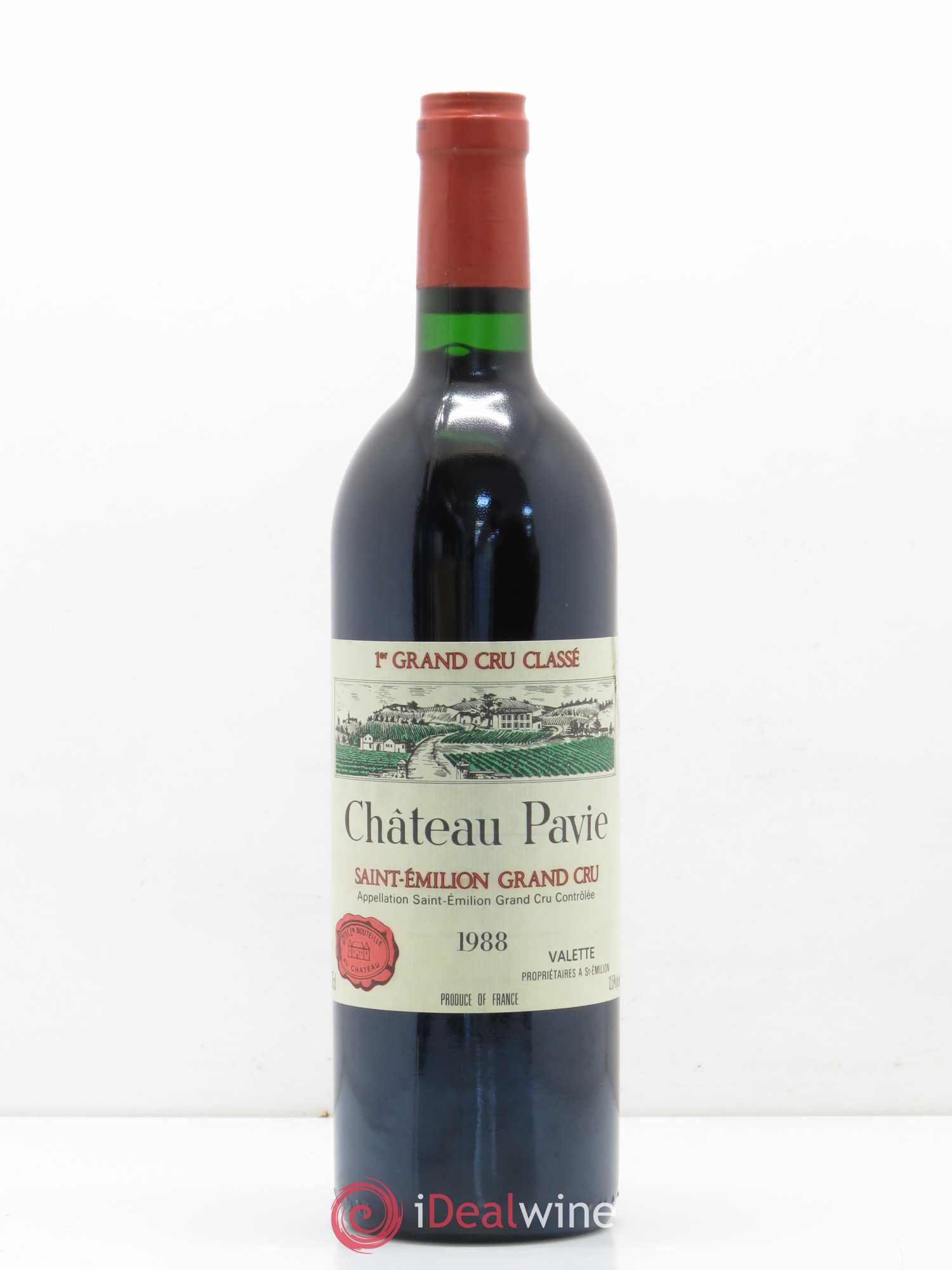 Château Pavie 1er Grand Cru Classé A 1988 - Lot de 1 bouteille - 0