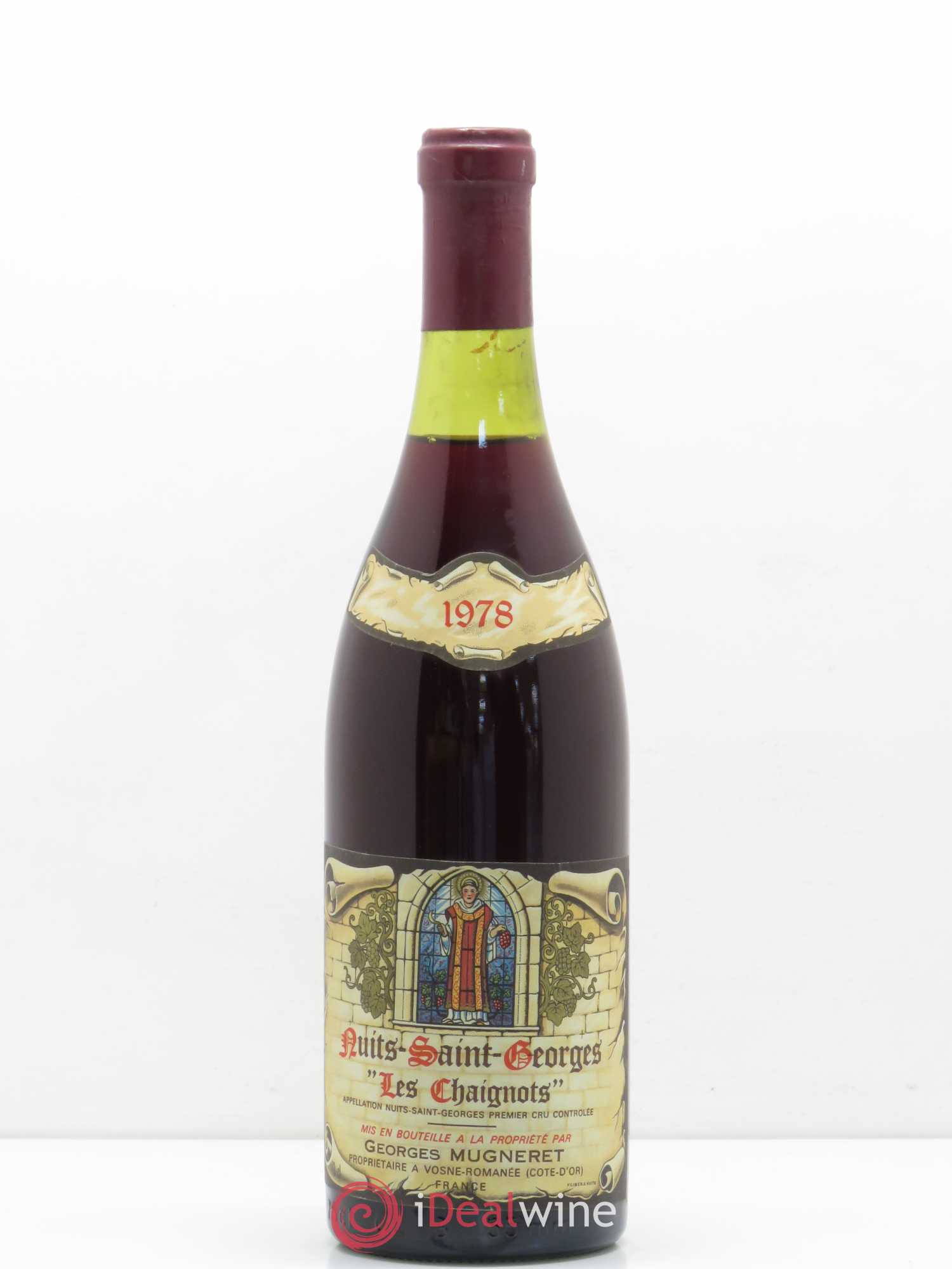 Nuits-Saint-Georges 1er Cru Les Chaignots Georges Mugneret (Domaine) 1978 - Lot de 1 bouteille - 0