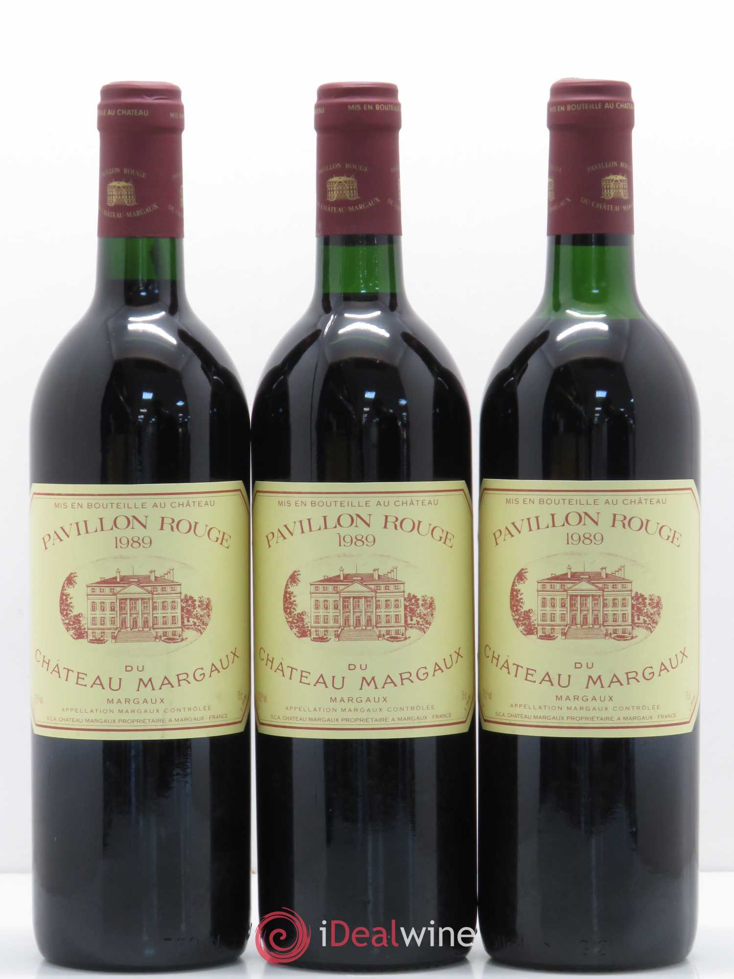 Pavillon Rouge du Château Margaux Second Vin 1989 - Lot de 6 bouteilles - 1