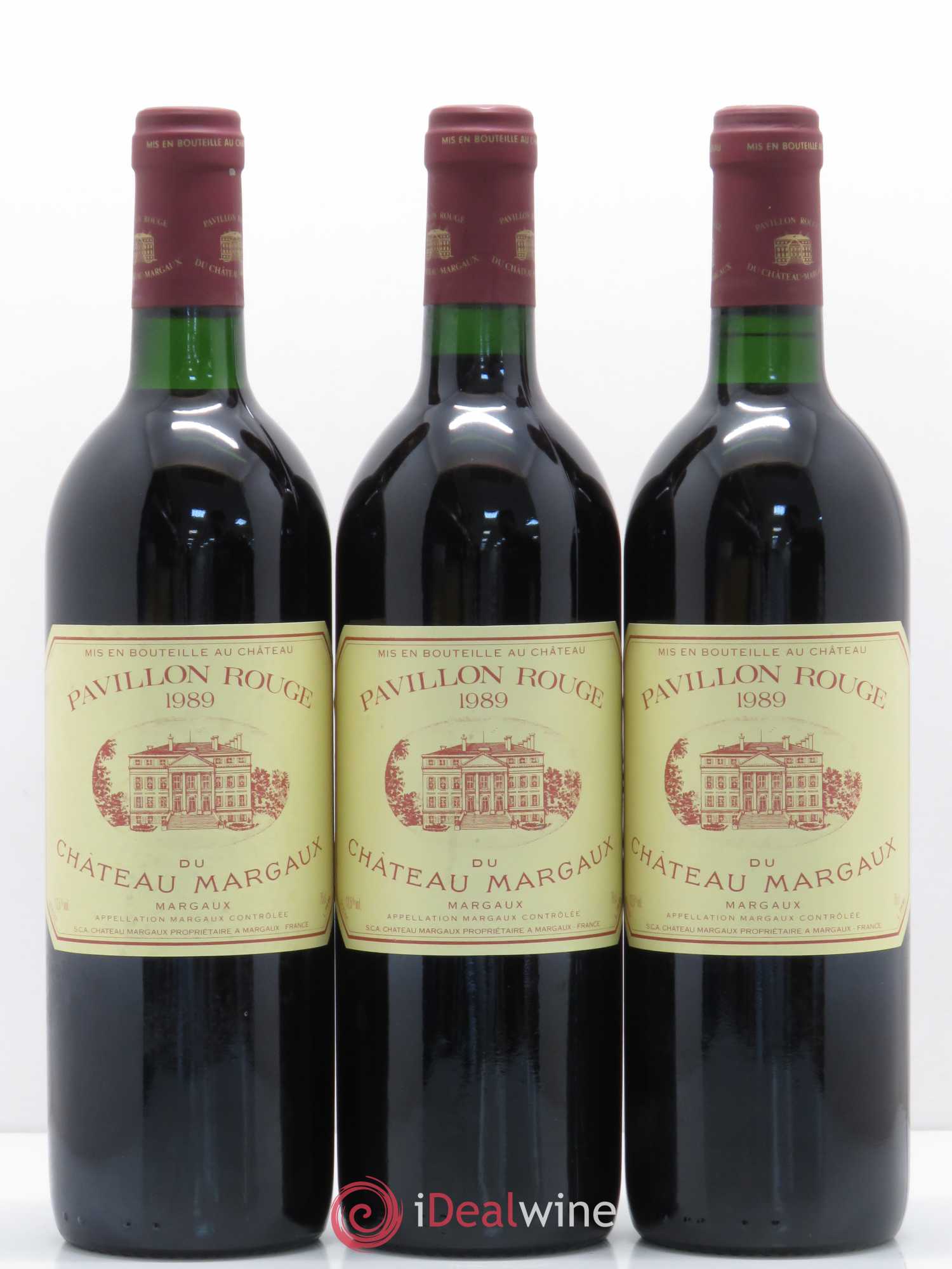 Pavillon Rouge du Château Margaux Second Vin 1989 - Lot de 6 bouteilles - 2