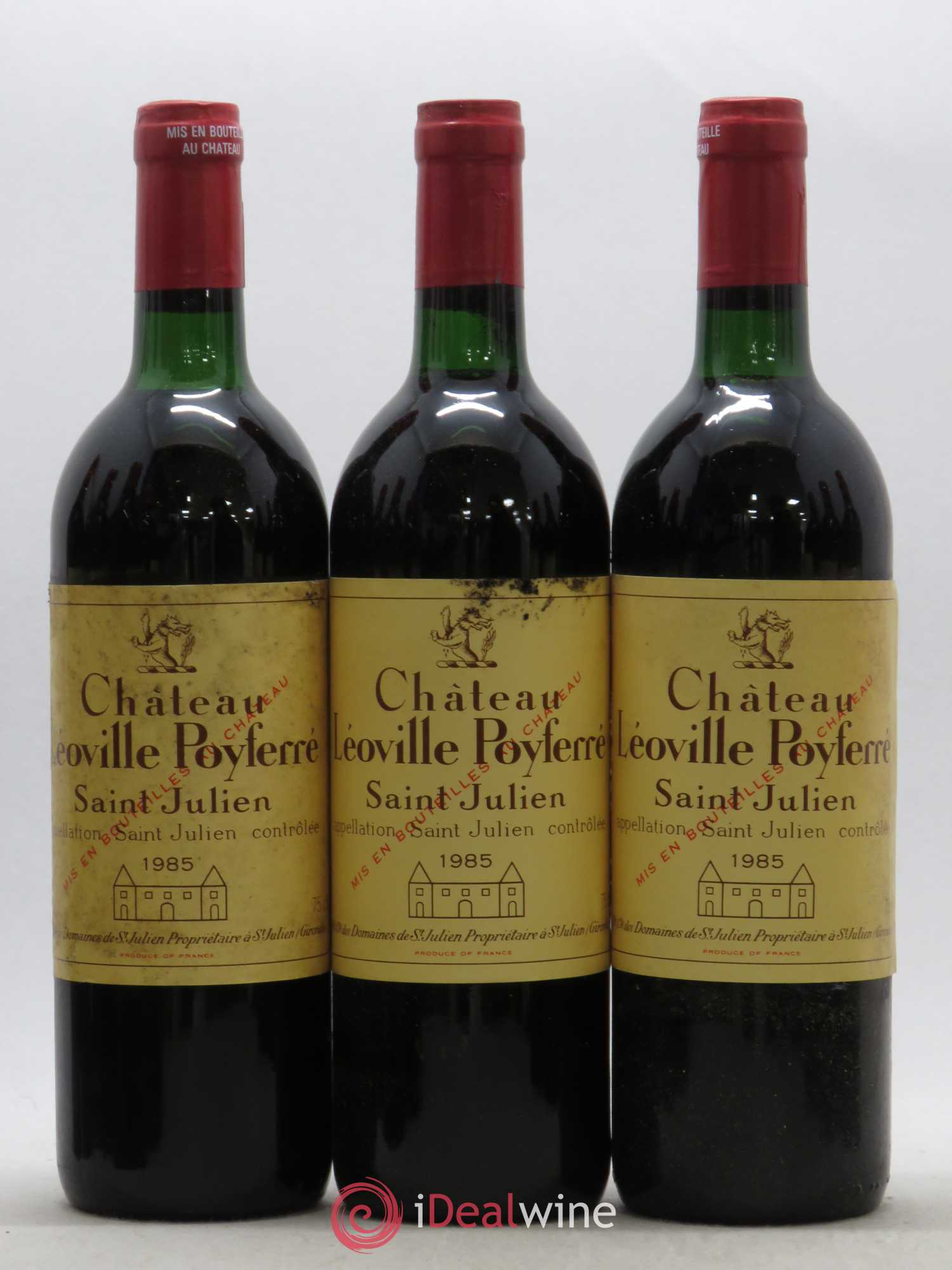 Château Léoville Poyferré 2ème Grand Cru Classé 1985 - Lot de 12 bouteilles - 4
