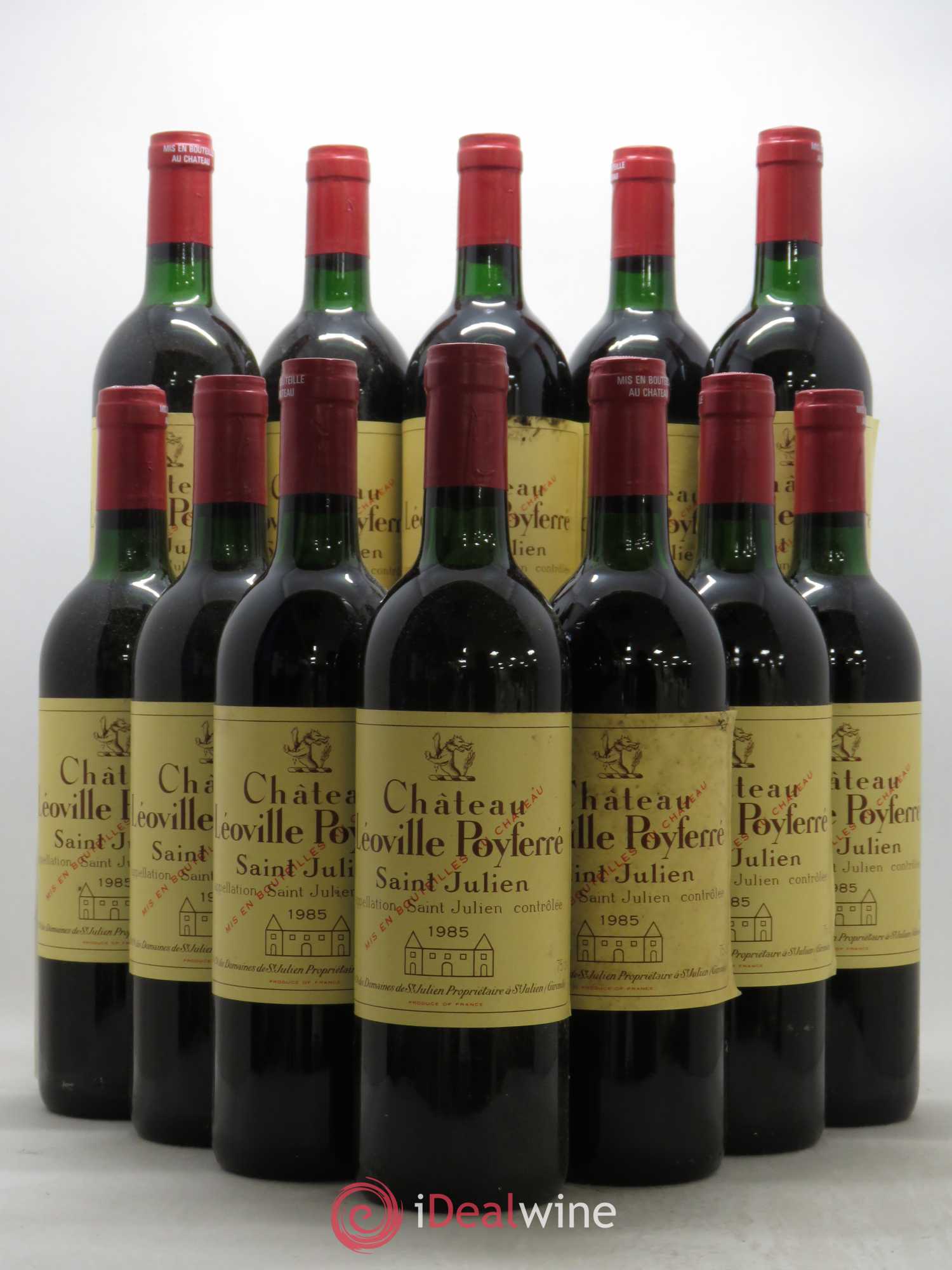 Château Léoville Poyferré 2ème Grand Cru Classé 1985 - Lot de 12 bouteilles - 0
