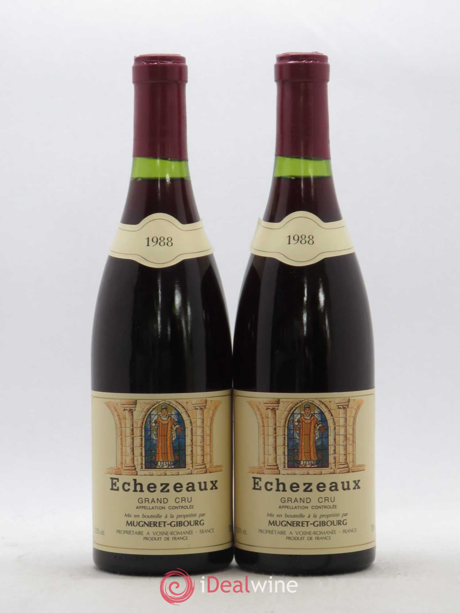 Echezeaux Grand Cru Mugneret-Gibourg (Domaine) 1988 - Lot de 2 bouteilles - 0