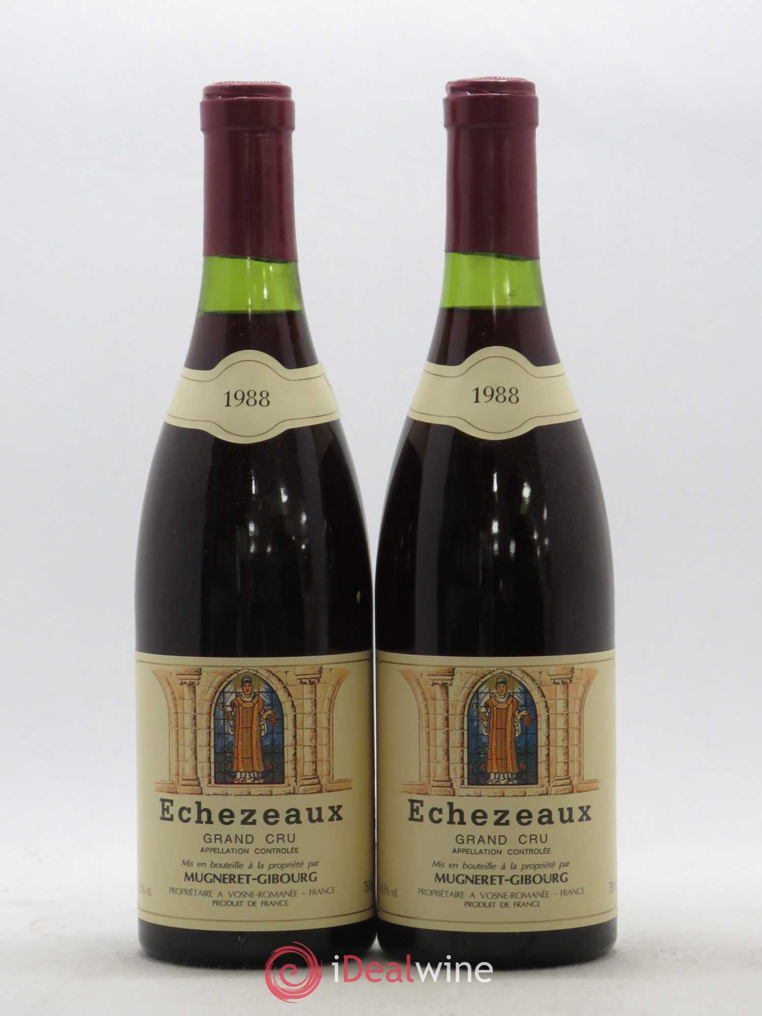 Echezeaux Grand Cru Mugneret-Gibourg (Domaine) 1988 - Lot de 2 bouteilles - 0