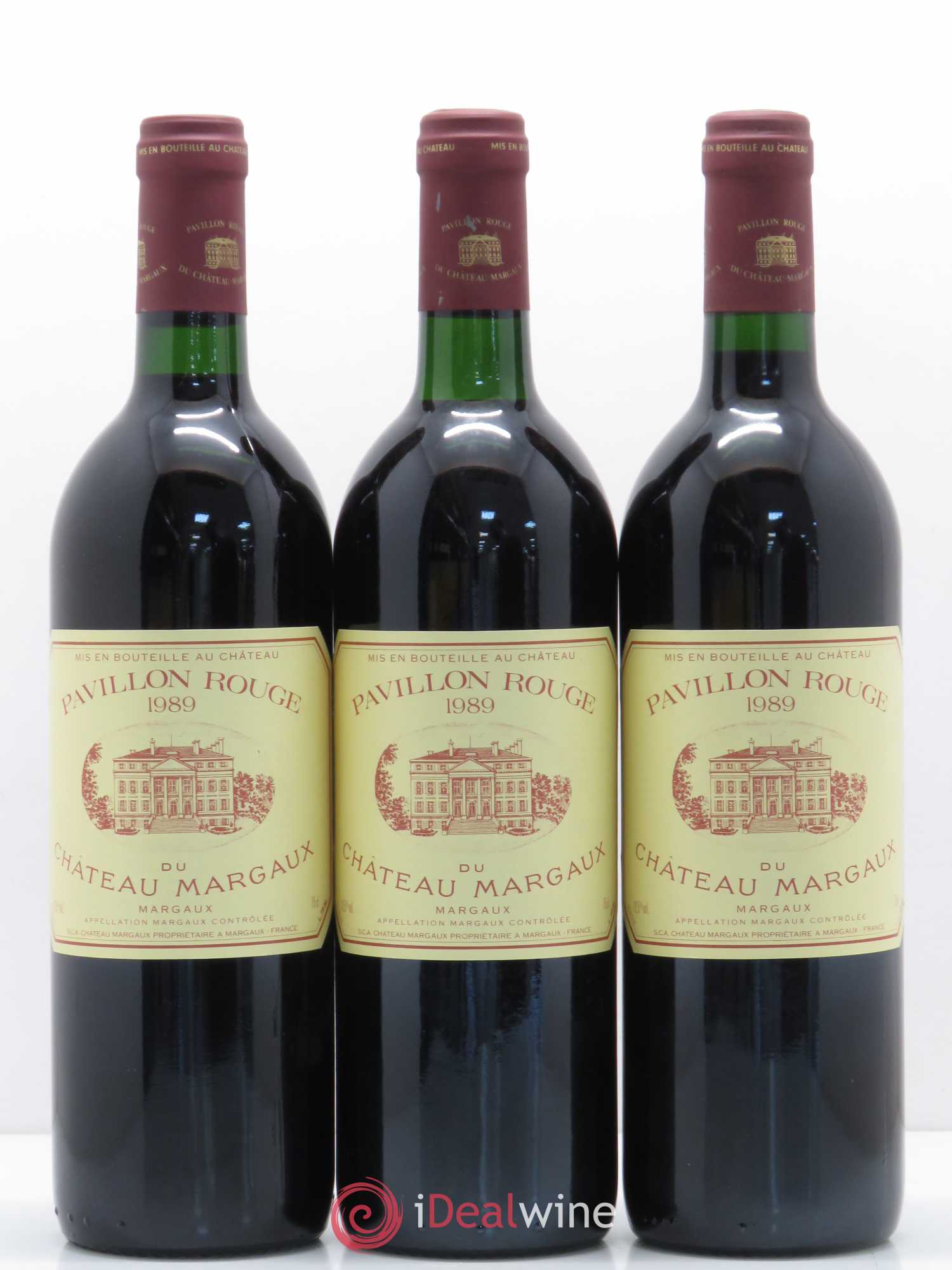 Pavillon Rouge du Château Margaux Second Vin 1989 - Lot de 12 bouteilles - 2