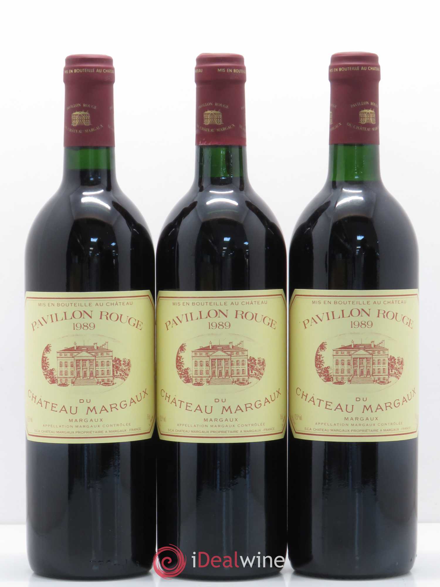 Pavillon Rouge du Château Margaux Second Vin 1989 - Lot de 12 bouteilles - 3