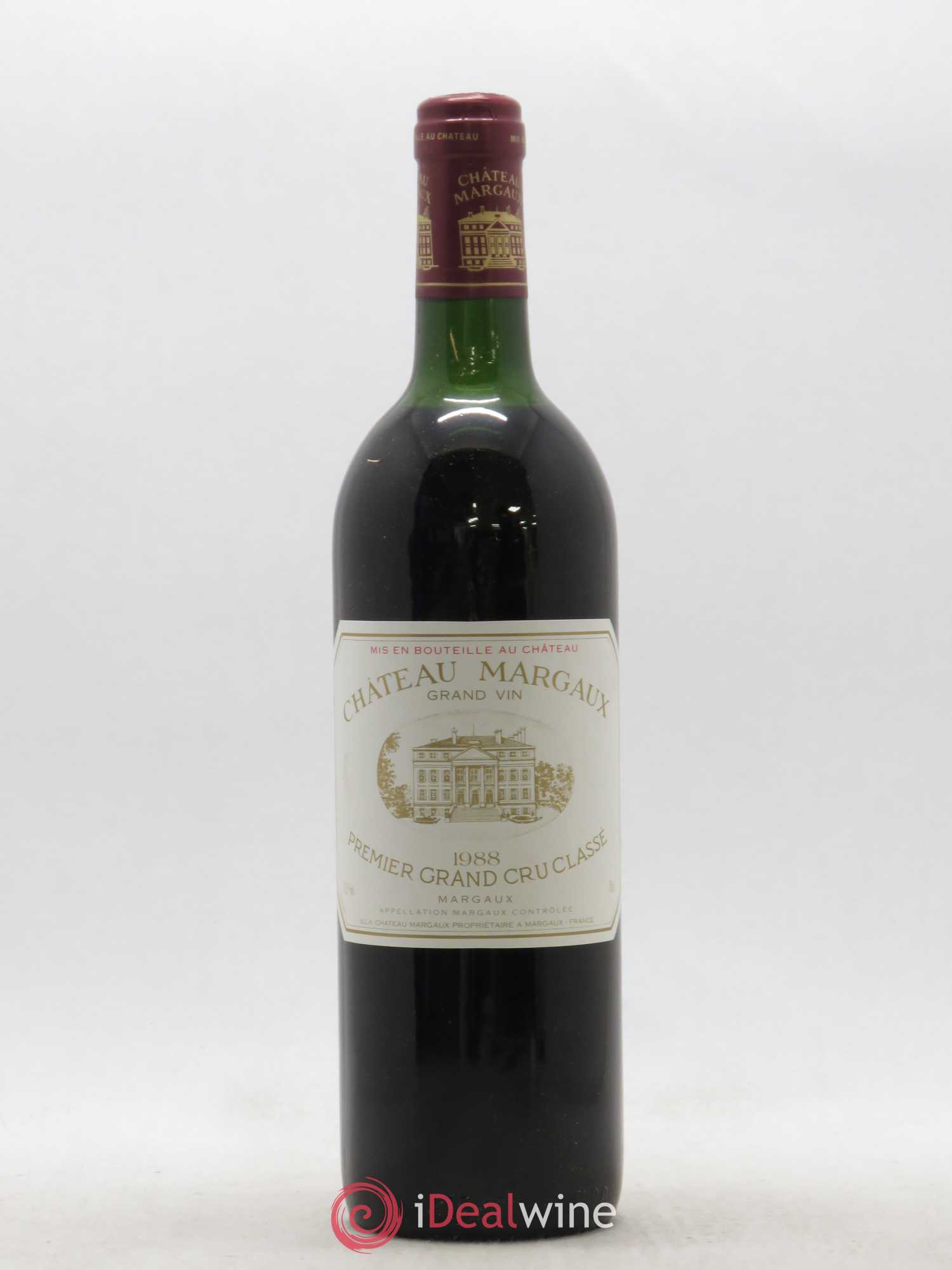 Château Margaux 1er Grand Cru Classé 1988 - Lot de 1 bouteille - 0