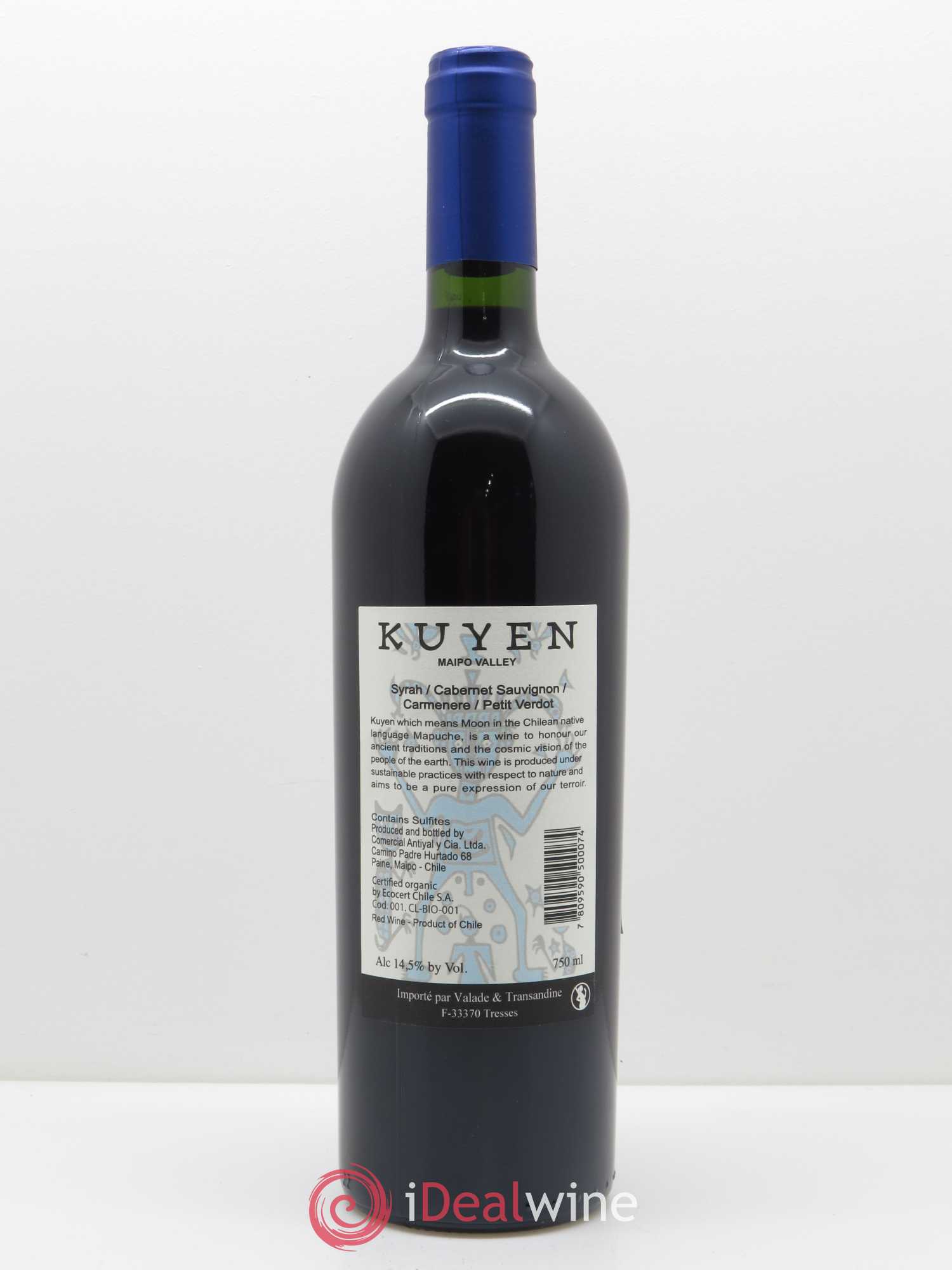 Maipo Antiyal Kuyen 2016 - Lot de 1 bouteille - 1