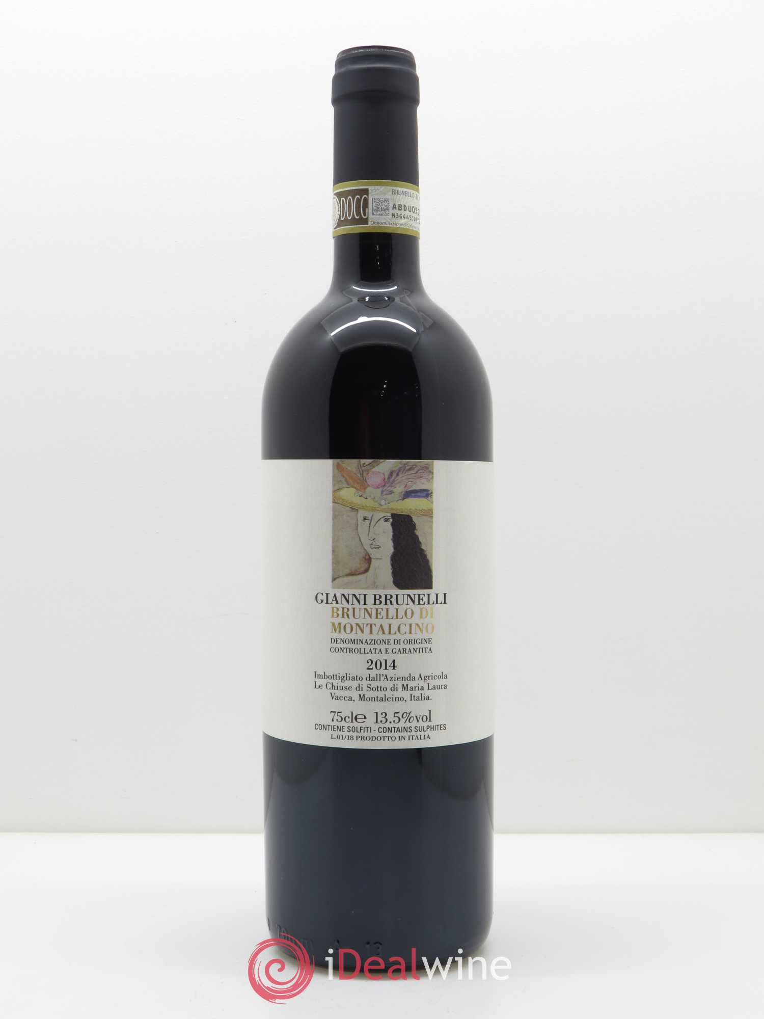Brunello di Montalcino DOCG Gianni Brunelli 2014 - Lot de 1 bouteille - 0