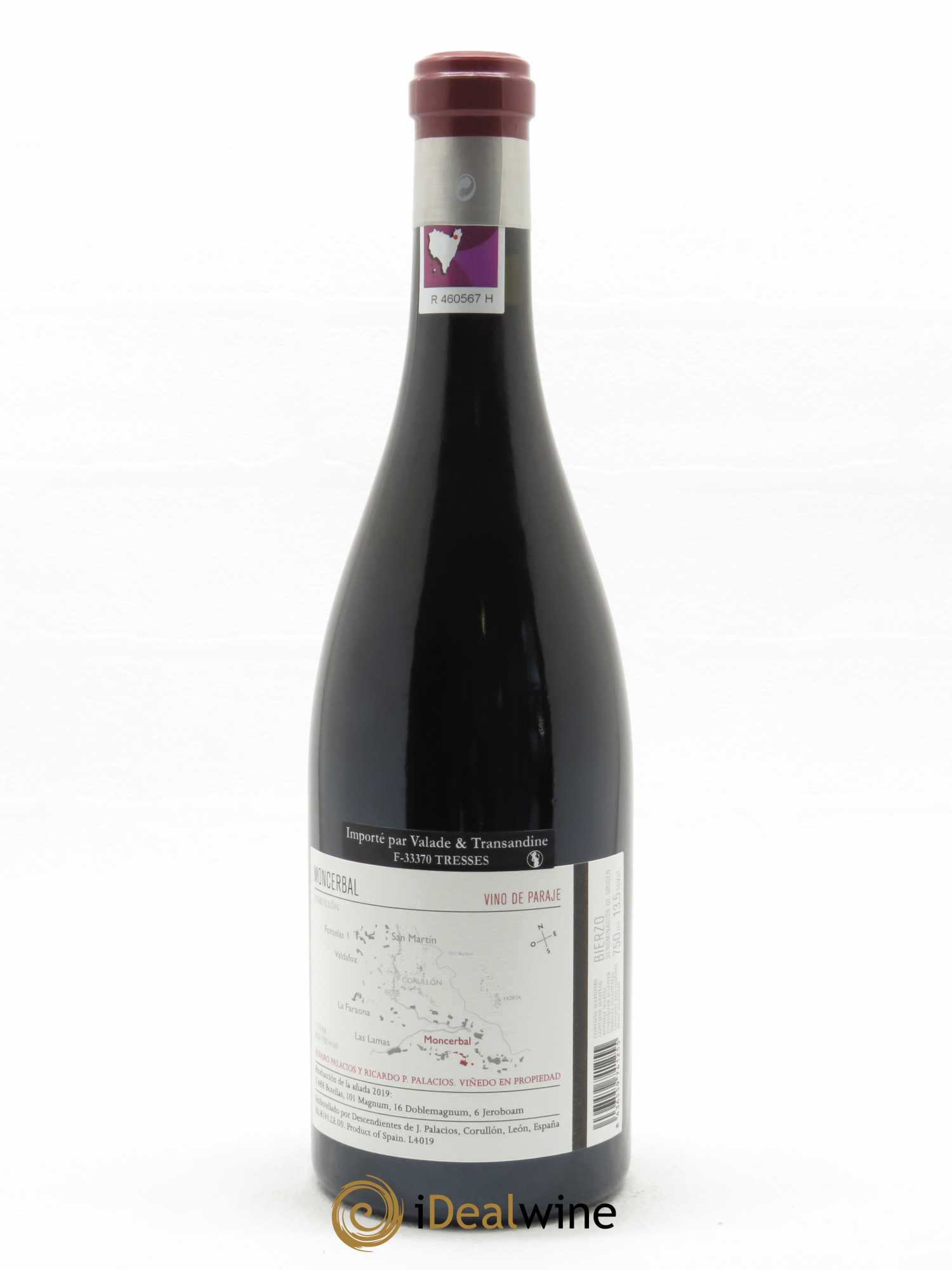 Bierzo Descendientes de J.Palacios Moncerbal (CBO à partir de 6 bts) 2019 - Lot de 1 bouteille - 1