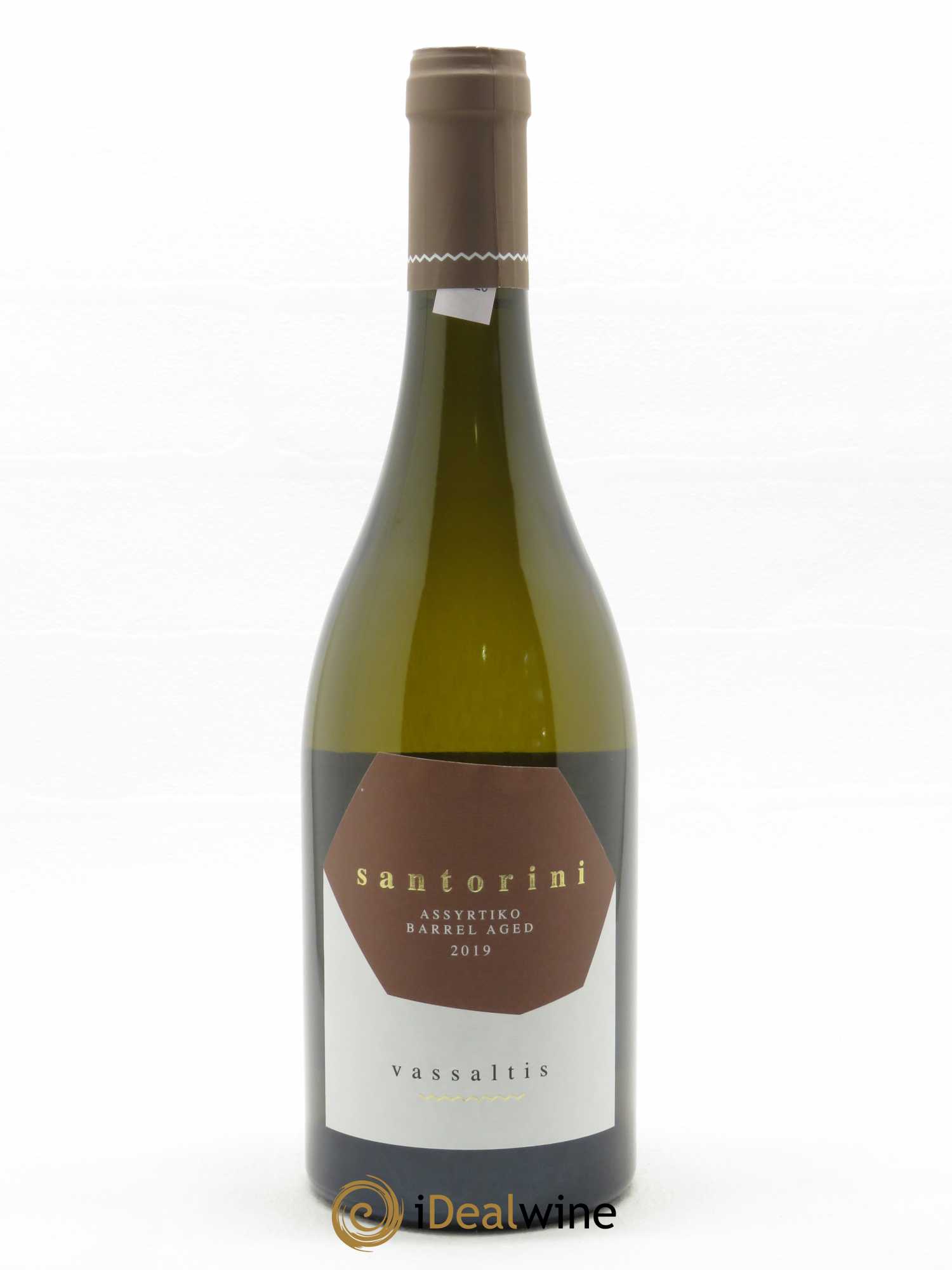 Santorini Vassaltis Barrel Aged Assyrtiko 2019 - Lot de 1 bouteille - 0