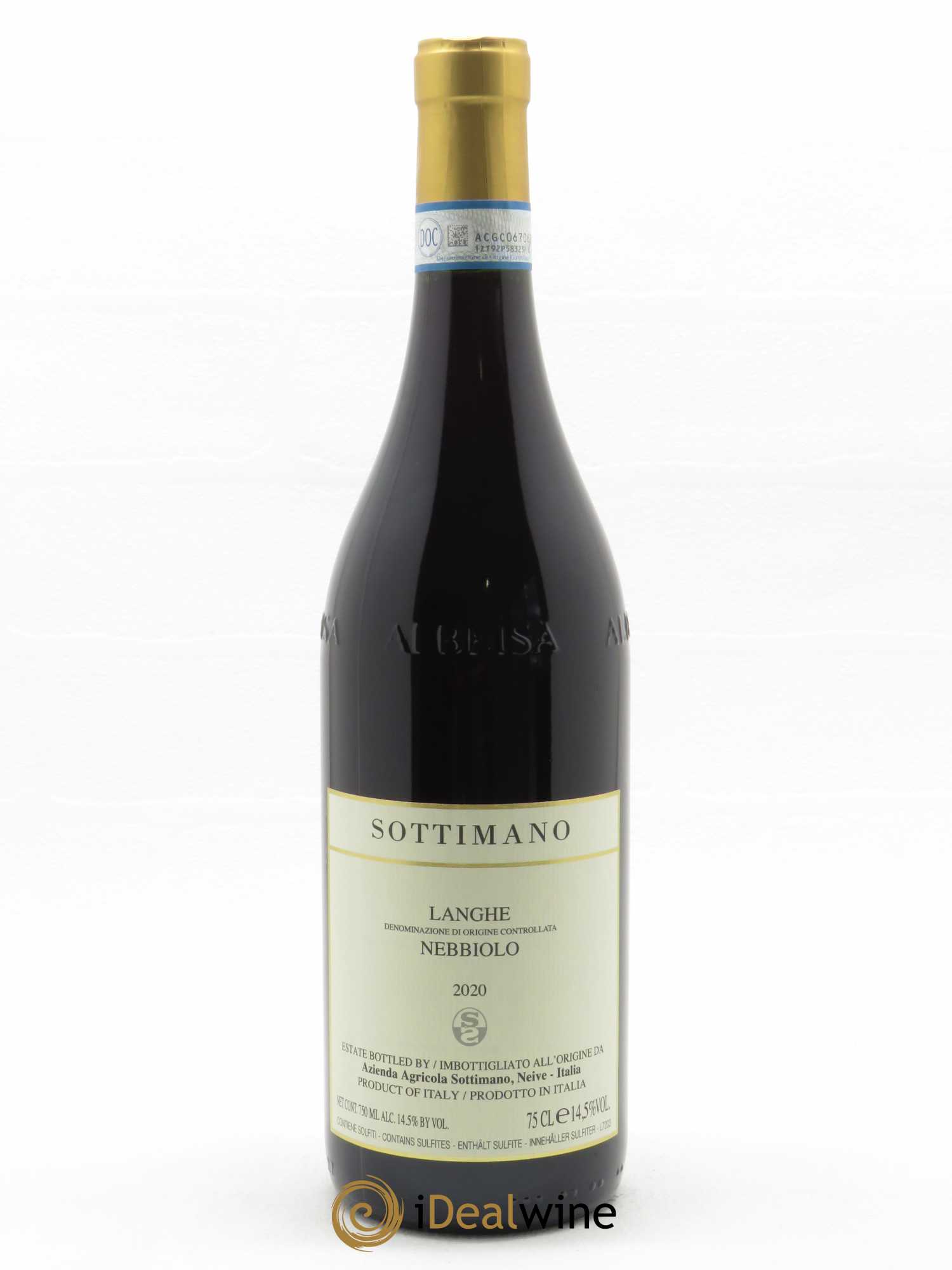 Langhe DOC Nebbiolo Sottimano 2020 - Lot of 1 bottle - 0