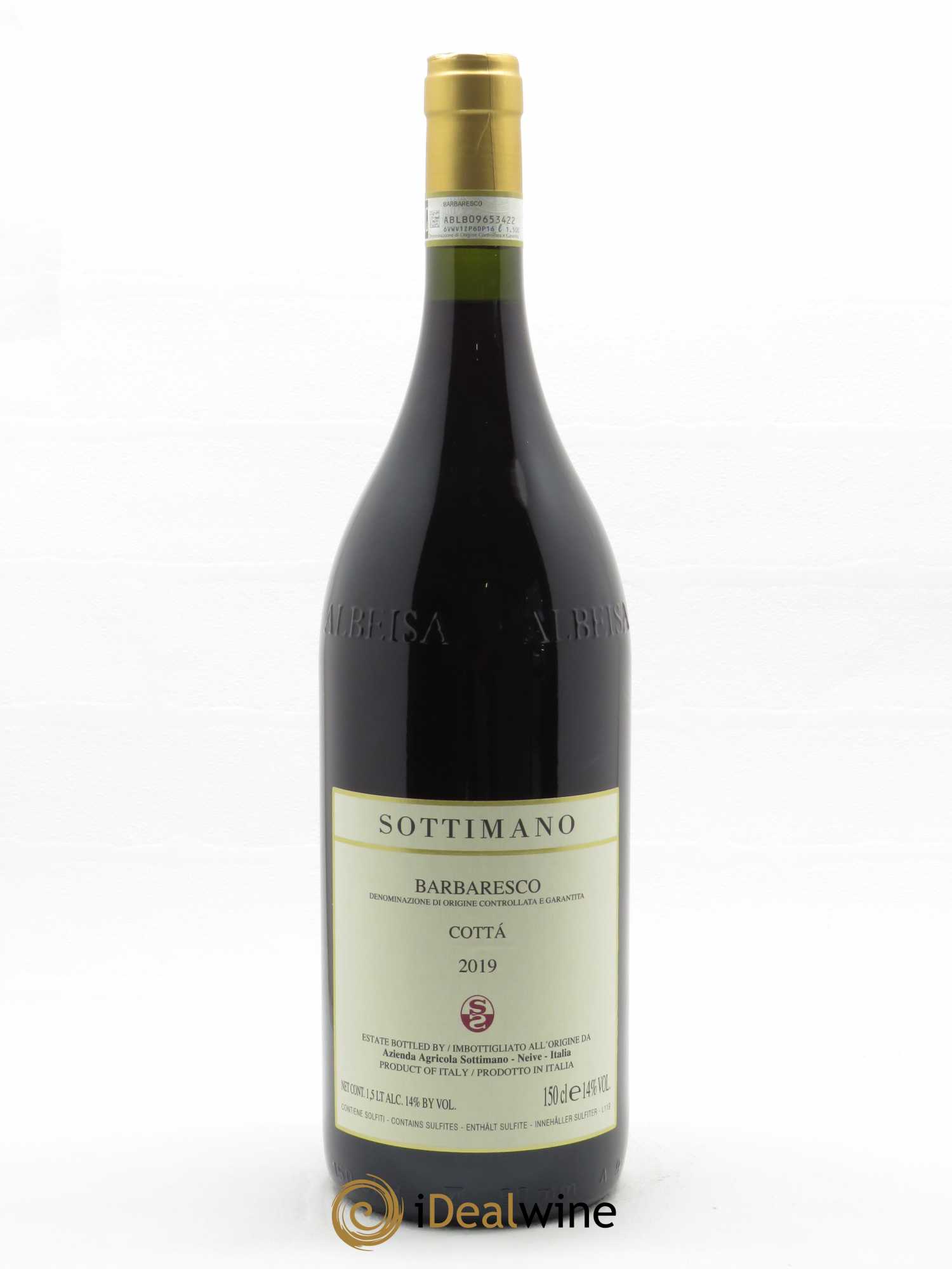 Barbaresco DOCG Cottà Sottimano 2019 - Lot de 1 magnum - 1