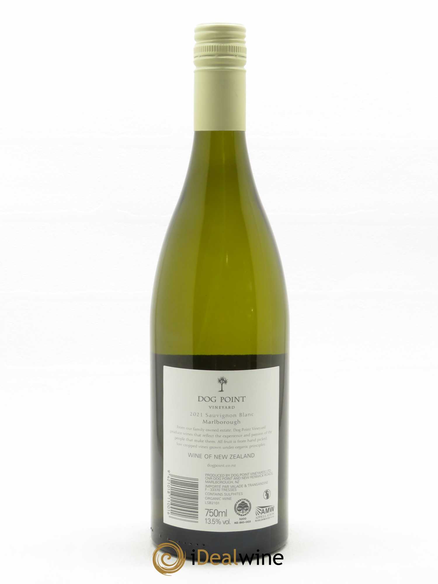 Marlborough Dog Point Sauvignon Blanc 2021 - Lot de 1 bouteille - 1