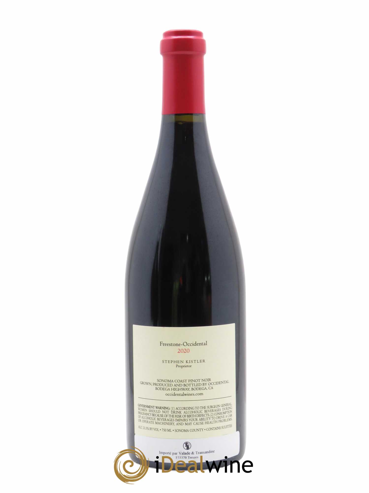 Sonoma Coast Occidental Freestone-Occidental 2020 - Lot de 1 bouteille - 1