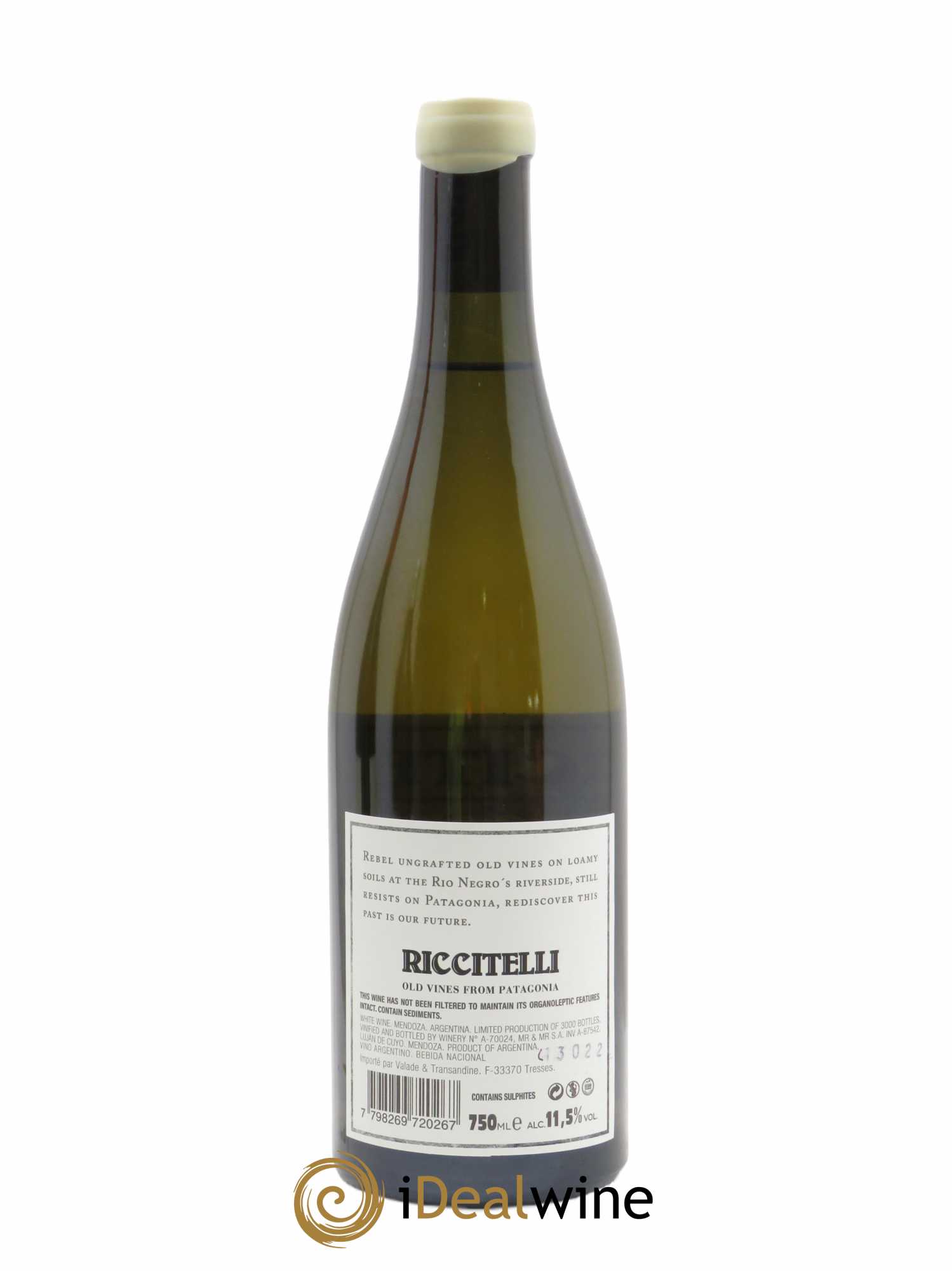 Rio Negro Matias Riccitelli Old Vine Torrontes 2021 - Posten von 1 Flasche - 1