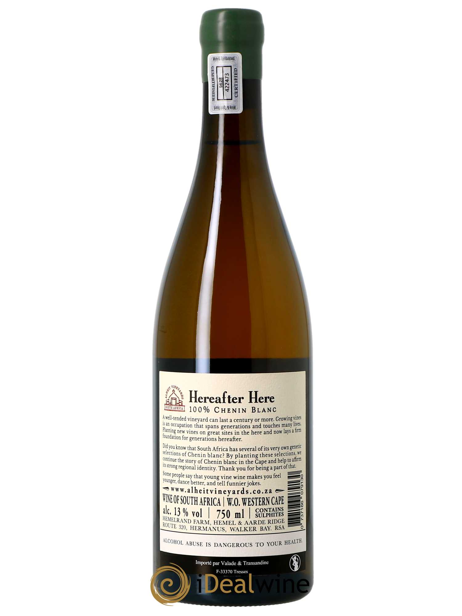 Western Cape Alheit Vineyards Hereafter Here 2021 - Lotto di 1 bottiglia - 1