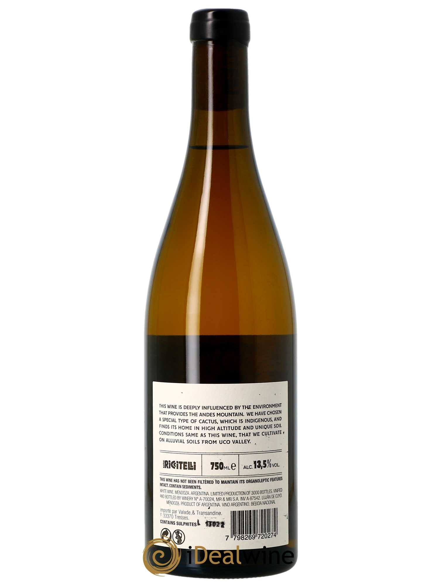 Gualtallary Matias Riccitelli Sobre Suelos Calcareos Chardonnay 2021 - Lot of 1 bottle - 1