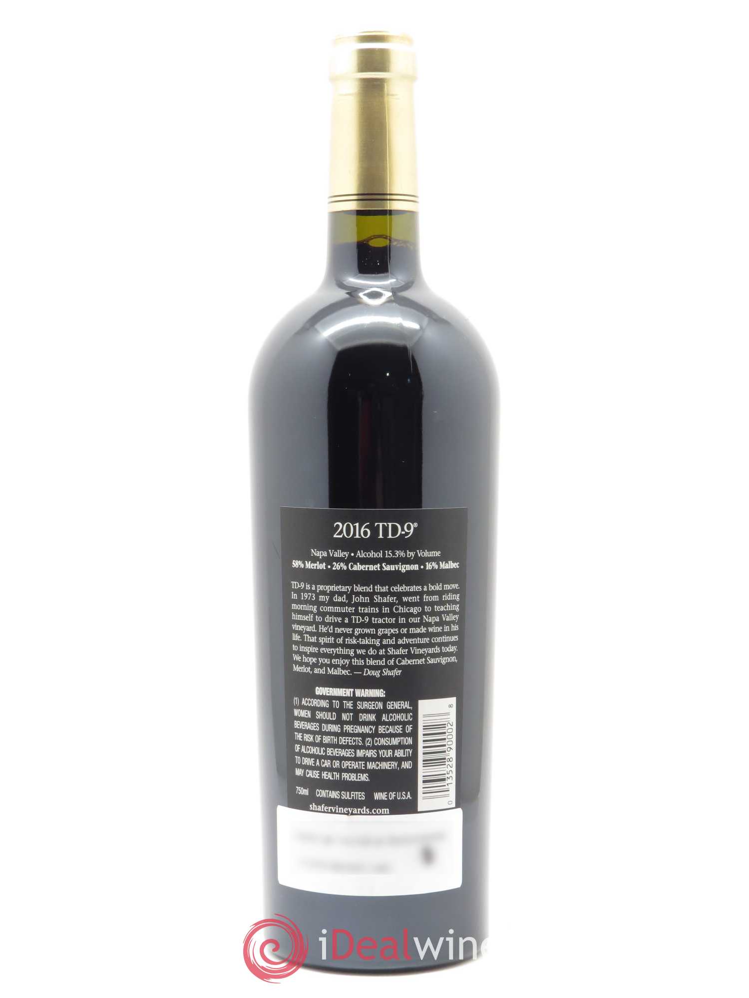 Stags Leap District Shafer Vineyards TD-9 2016 - Posten von 1 Flasche - 1