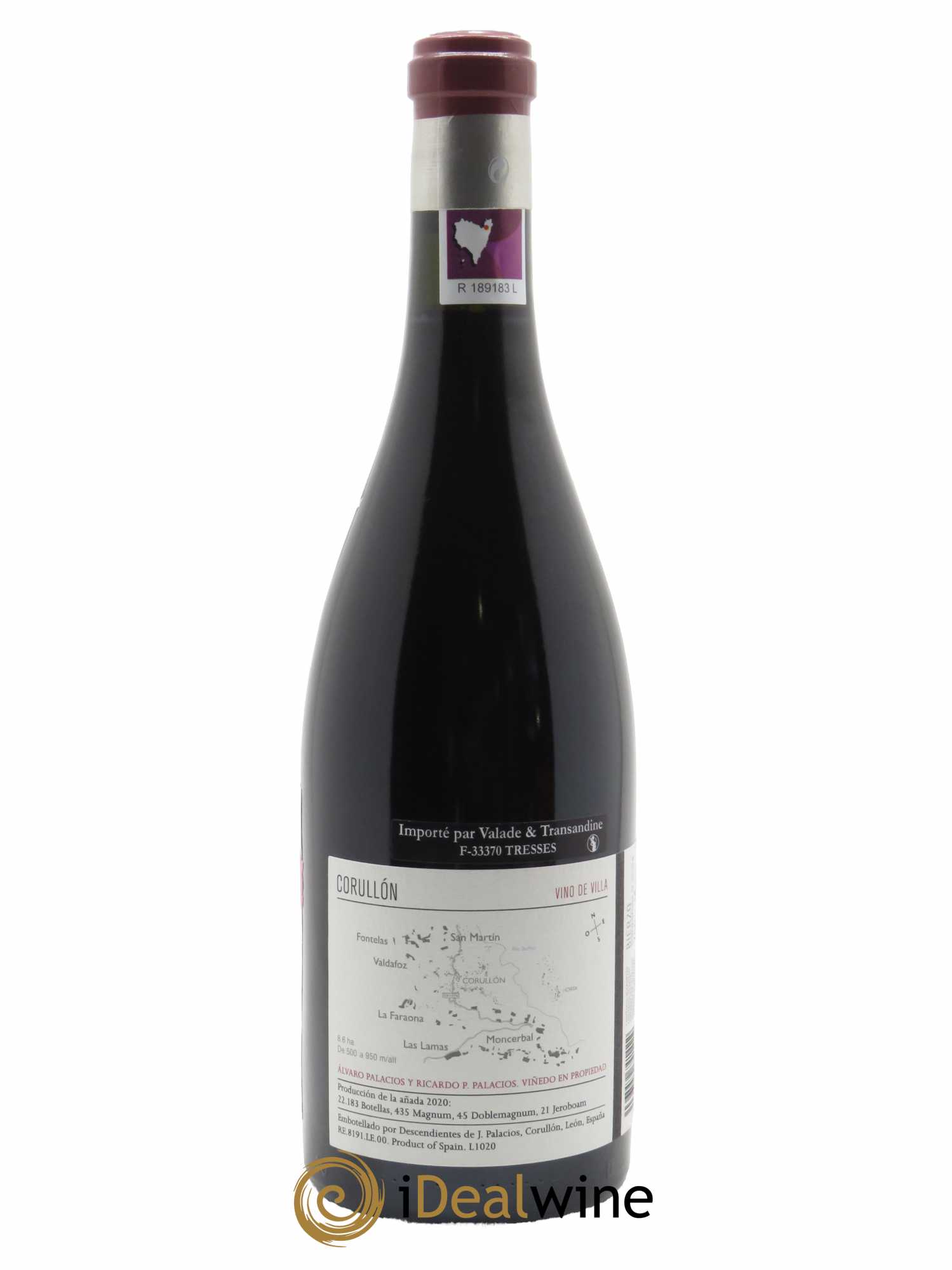 Bierzo Descendientes de J. Palacios Villa de Corullon (CBO à partir de 6 bts) 2020 - Lot de 1 bouteille - 1