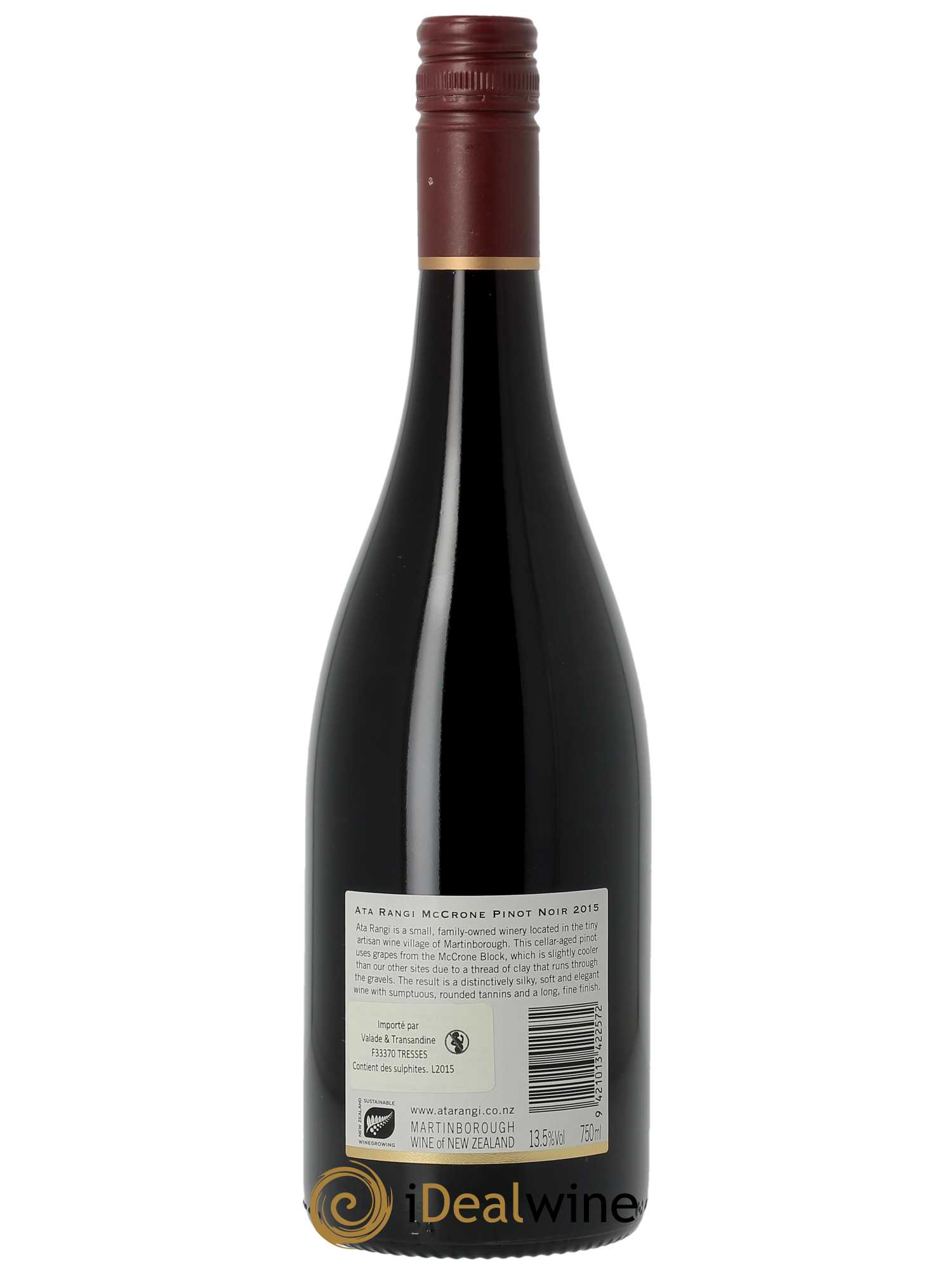 Martinborough Ata Rangi Mc Crone Vineyard Pinot Noir 2015 - Posten von 1 Flasche - 1