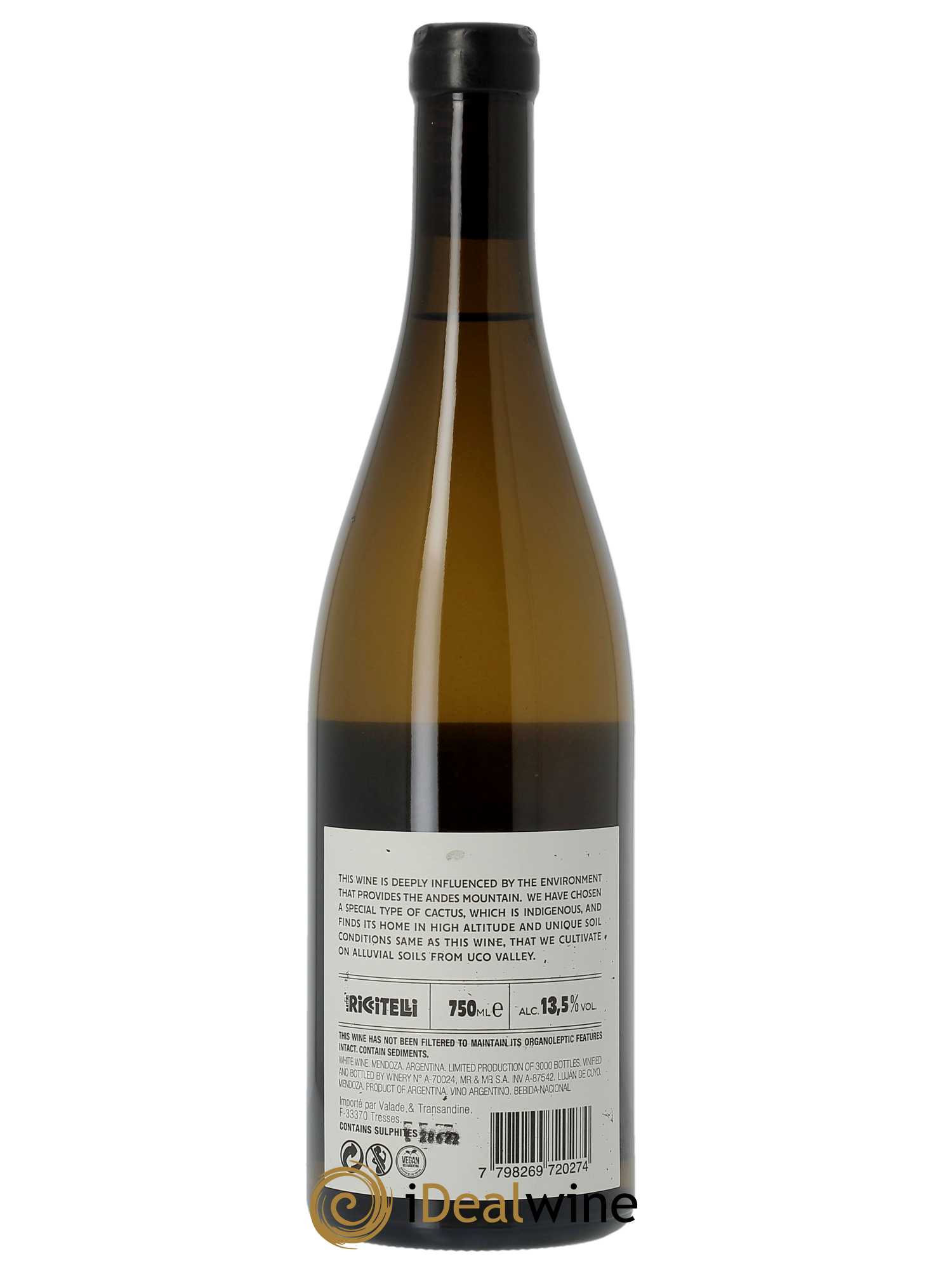 Gualtallary Matias Riccitelli Sobre Suelos Calcareos Chardonnay 2022 - Lot of 1 bottle - 1