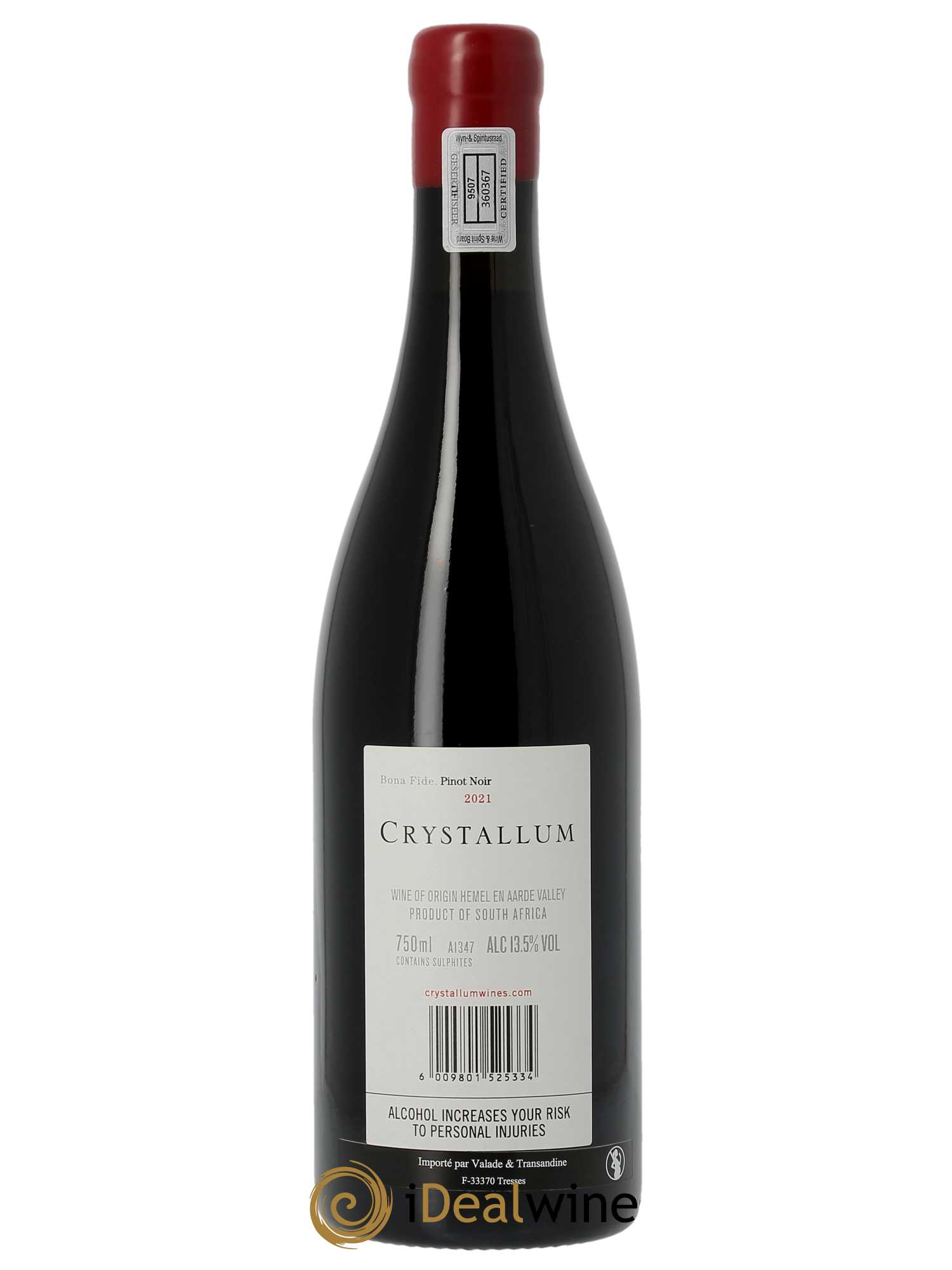 Hemel en Haarde Crystallum Bona Fide 2021 - Lot de 1 bouteille - 1