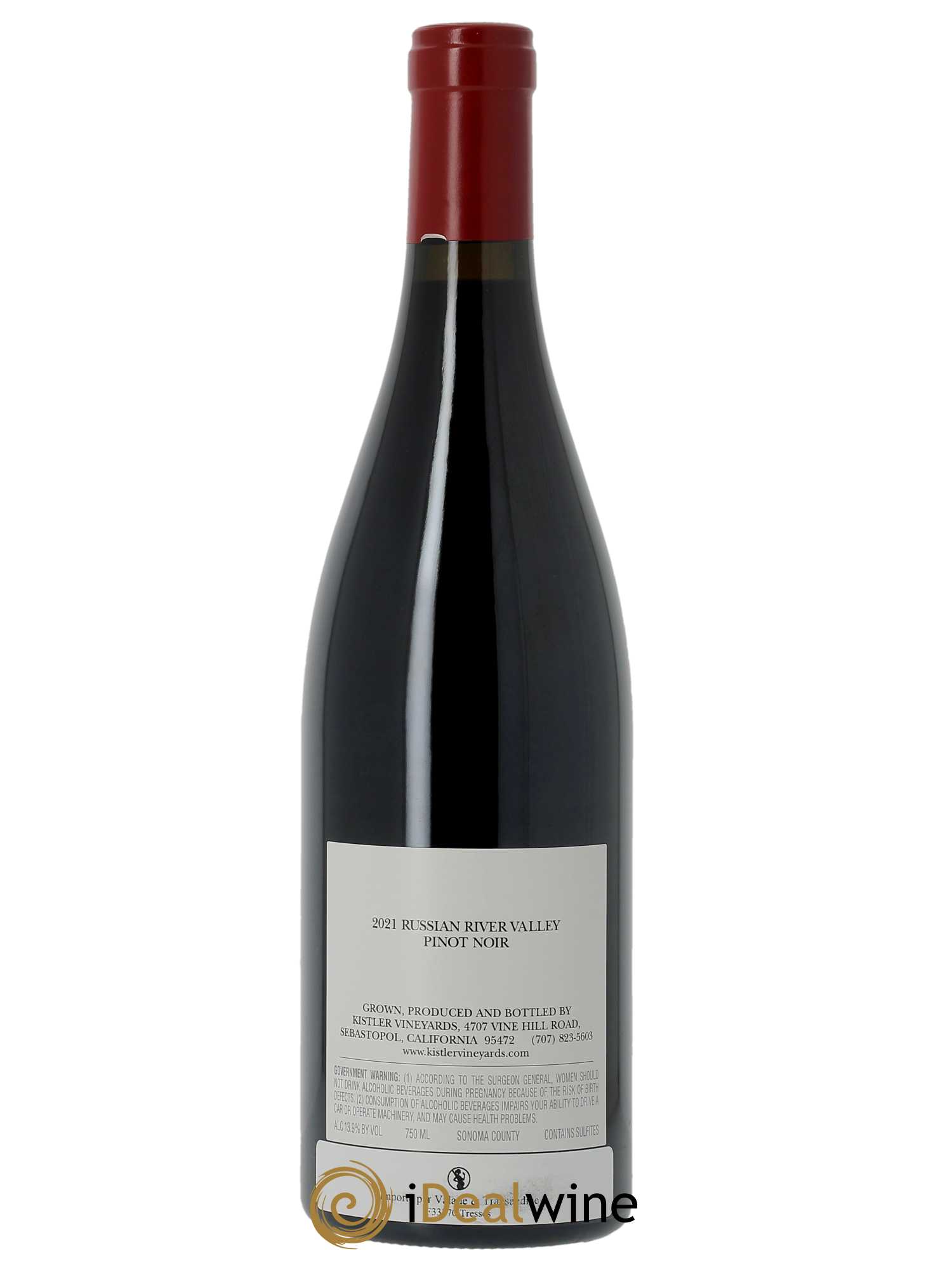 Russian River Pinot Noir Kistler 2021 - Lot of 1 bottle - 1