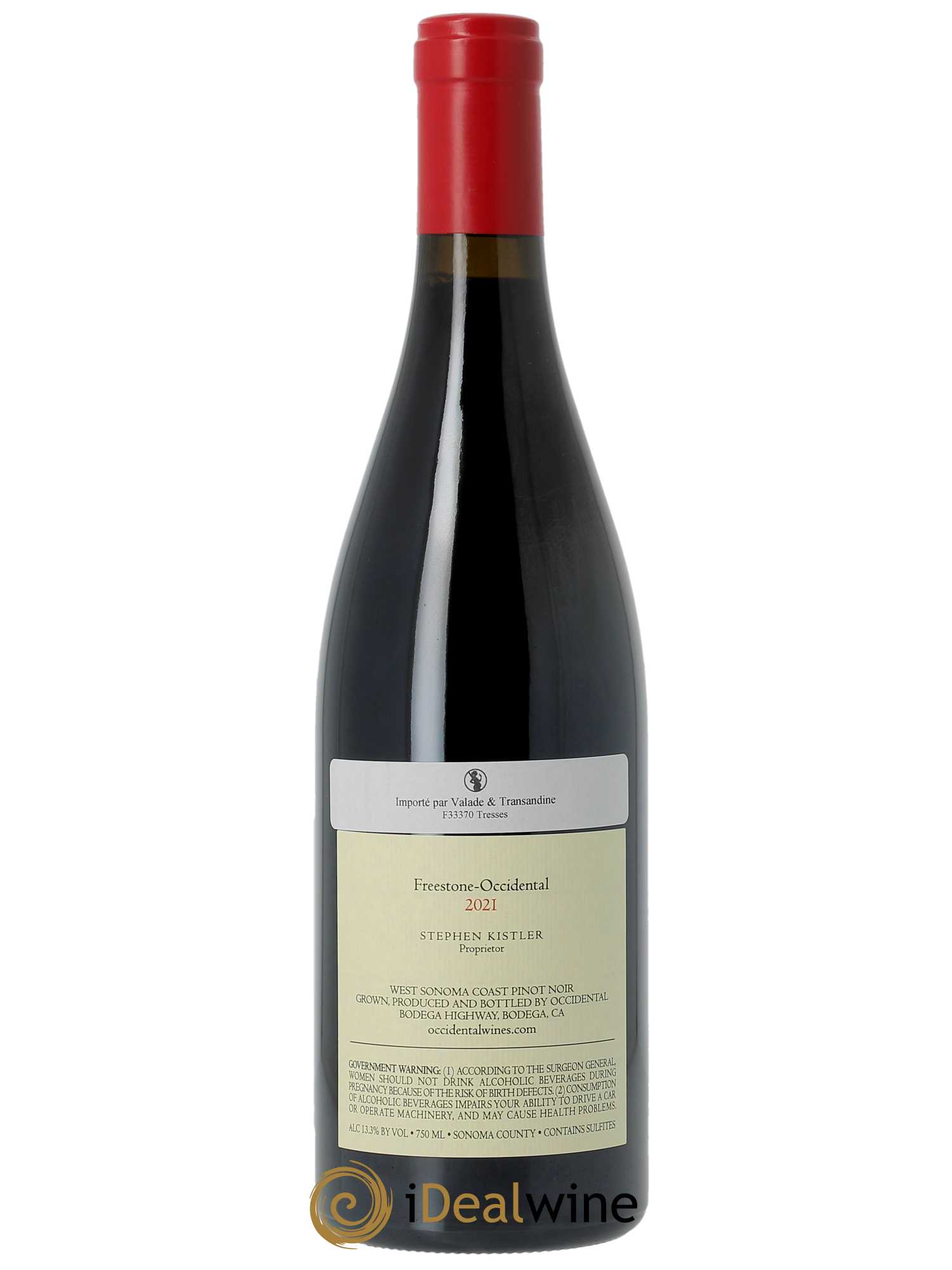 Sonoma Coast Occidental Freestone-Occidental 2021 - Posten von 1 Flasche - 1