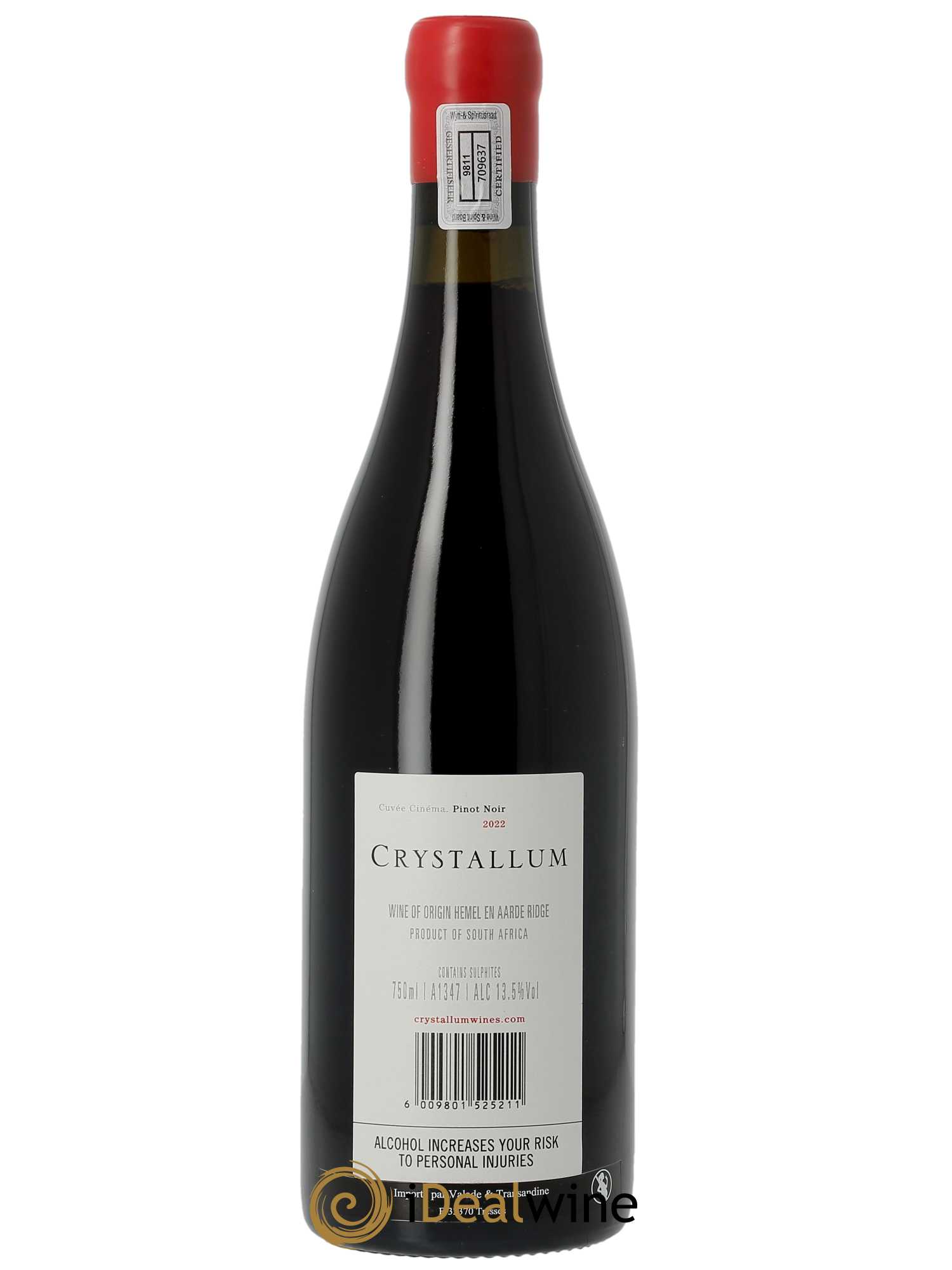Hemel en Haarde Crystallum Cuvée Cinema 2022 - Lot of 1 bottle - 1