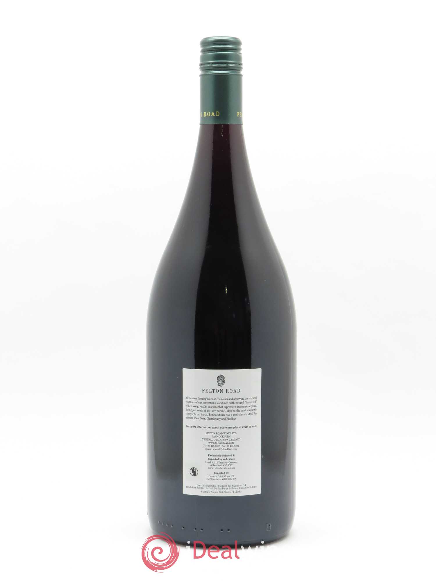 Central Otago Felton Road Block 3 Pinot Noir 2017 - Posten von 1 Magnum - 1