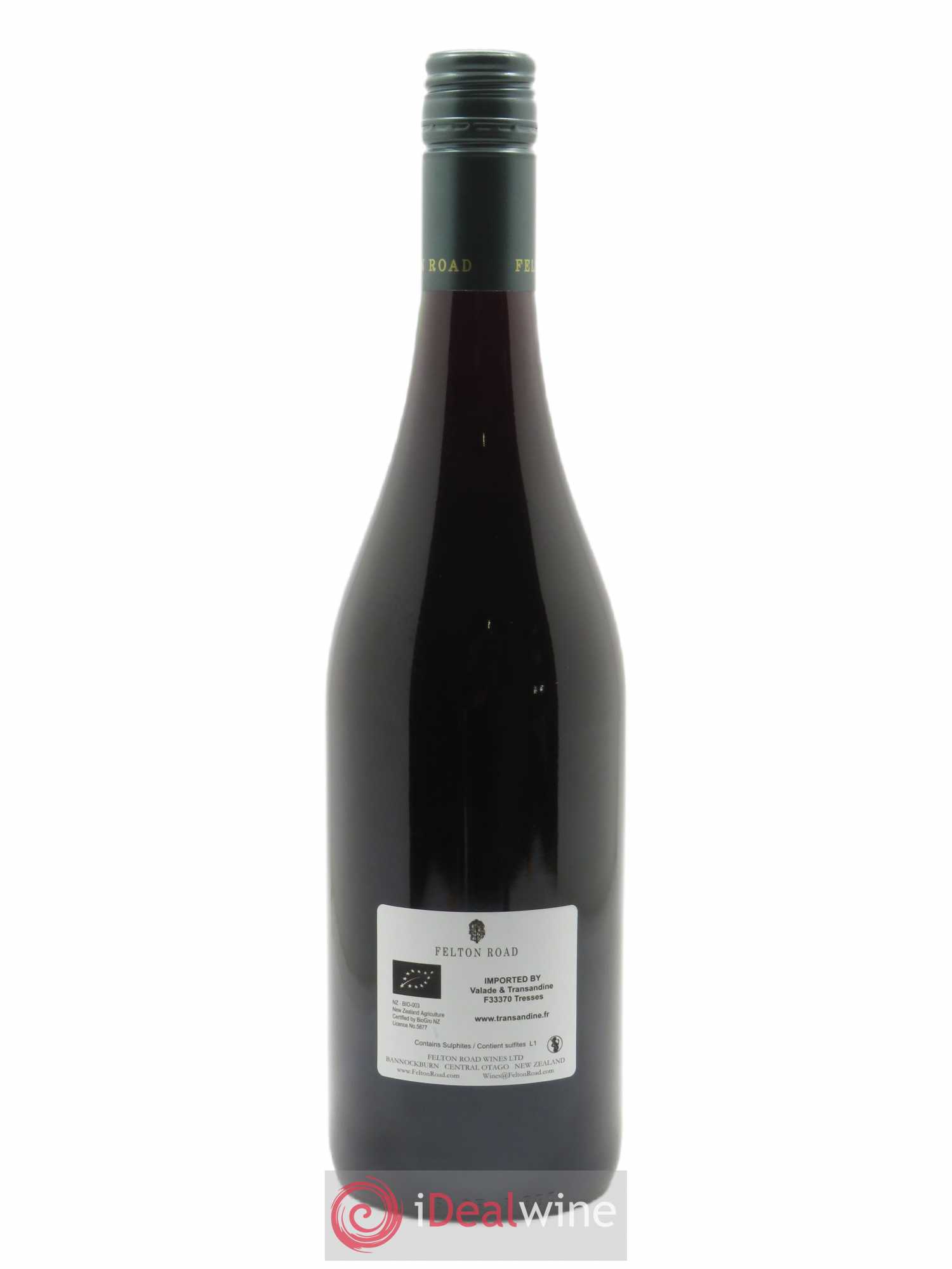 Central Otago Felton Road Cornish Point Pinot Noir 2020 - Lot de 1 bouteille - 1