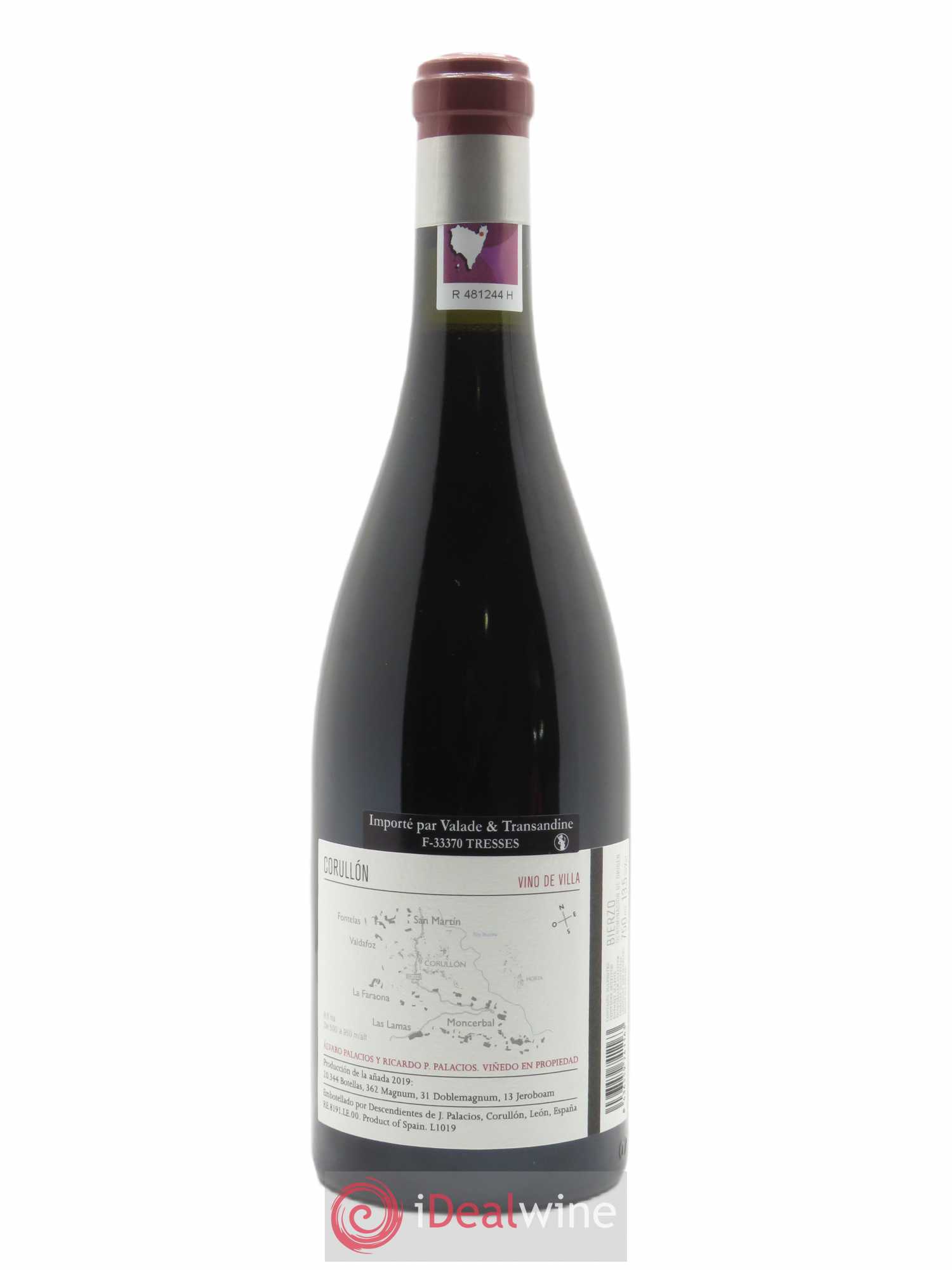 Bierzo Descendientes de J. Palacios Villa de Corullon 2019 - Lot of 1 bottle - 1