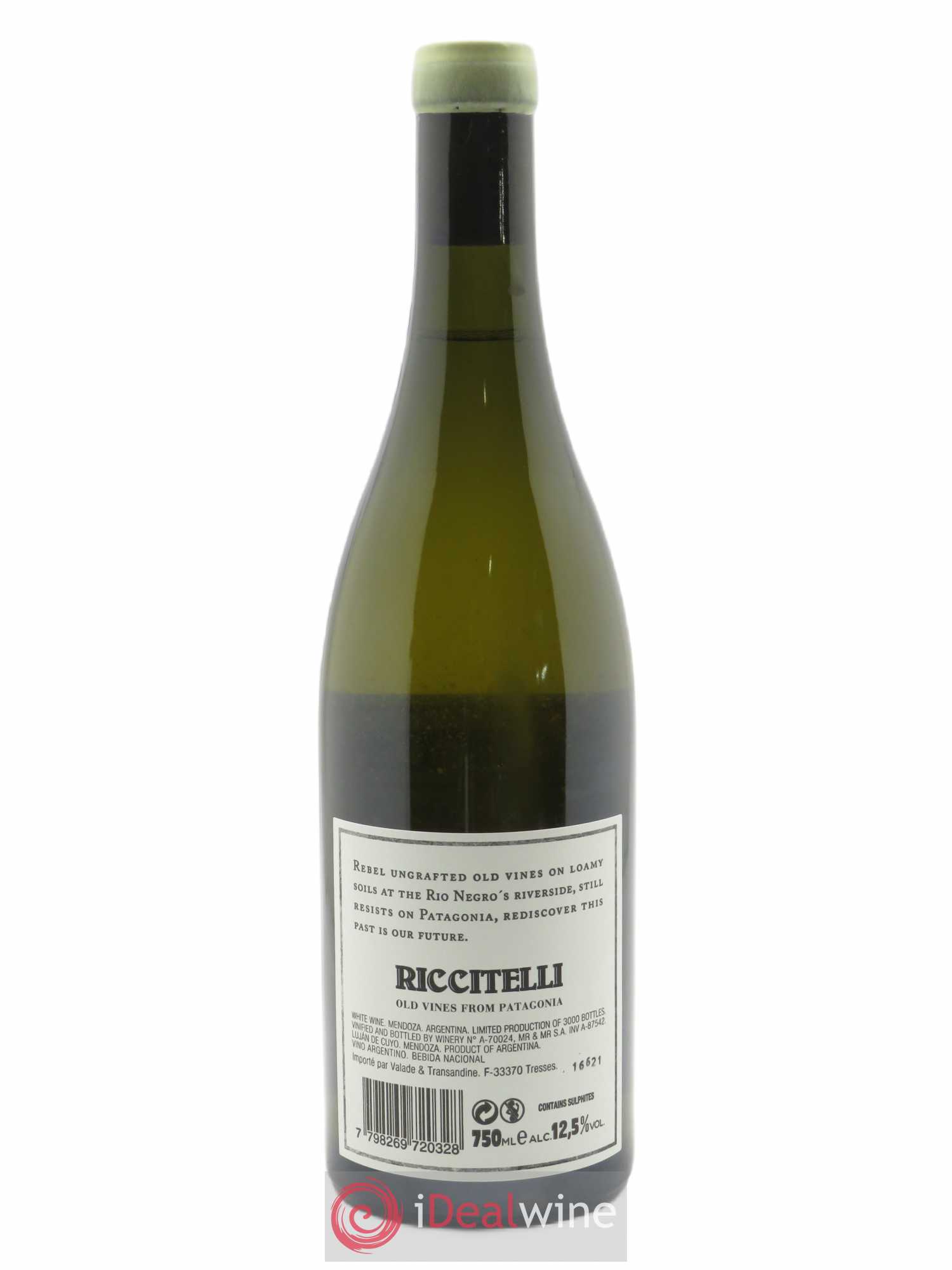 Rio Negro Matias Riccitelli Old Vine Chenin blanc 2020 - Lotto di 1 bottiglia - 1