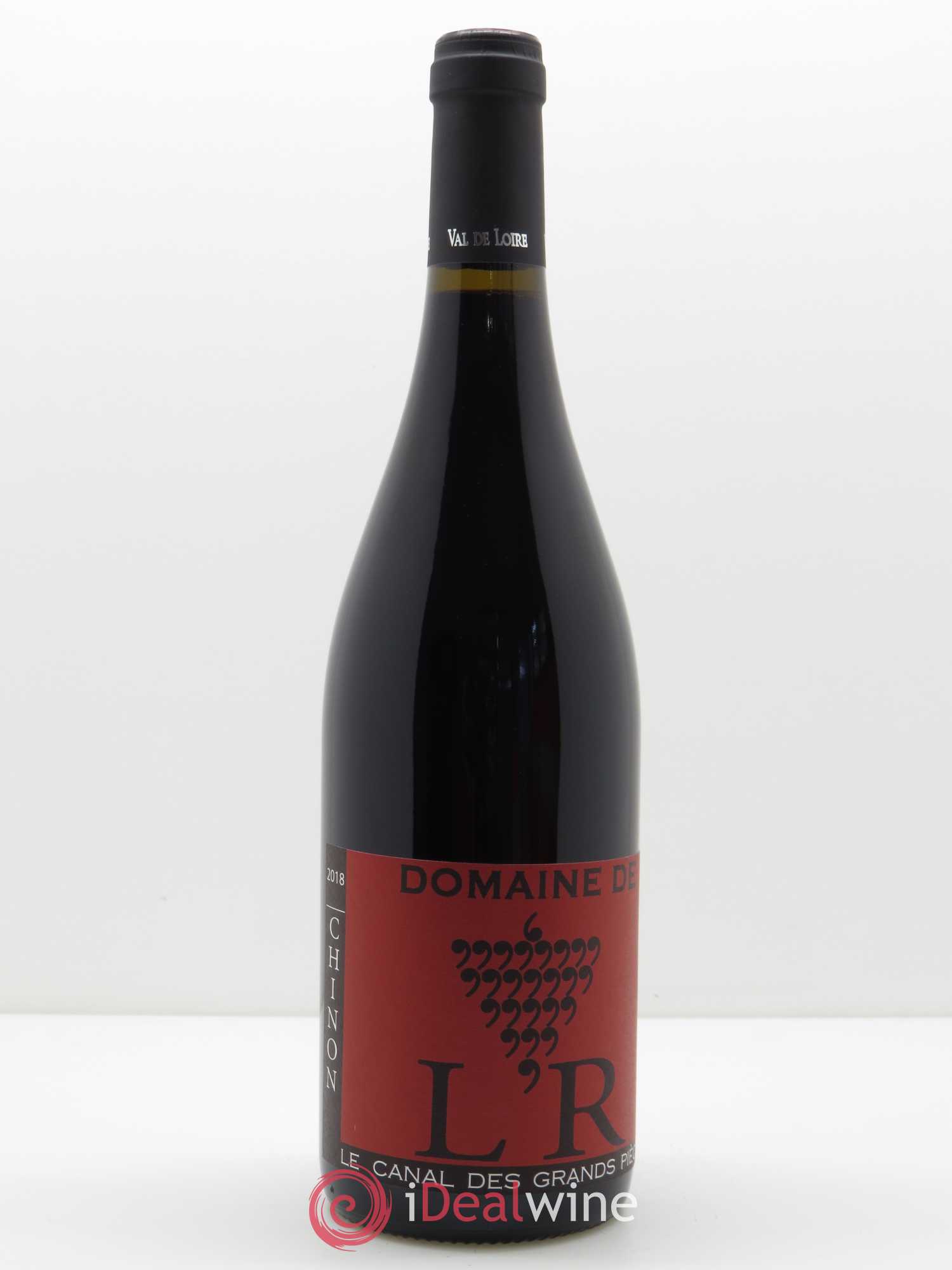 Chinon Le Canal des Grands Pièces Domaine de l'R - Frédéric Sigonneau 2018 - Lot de 1 bouteille - 0