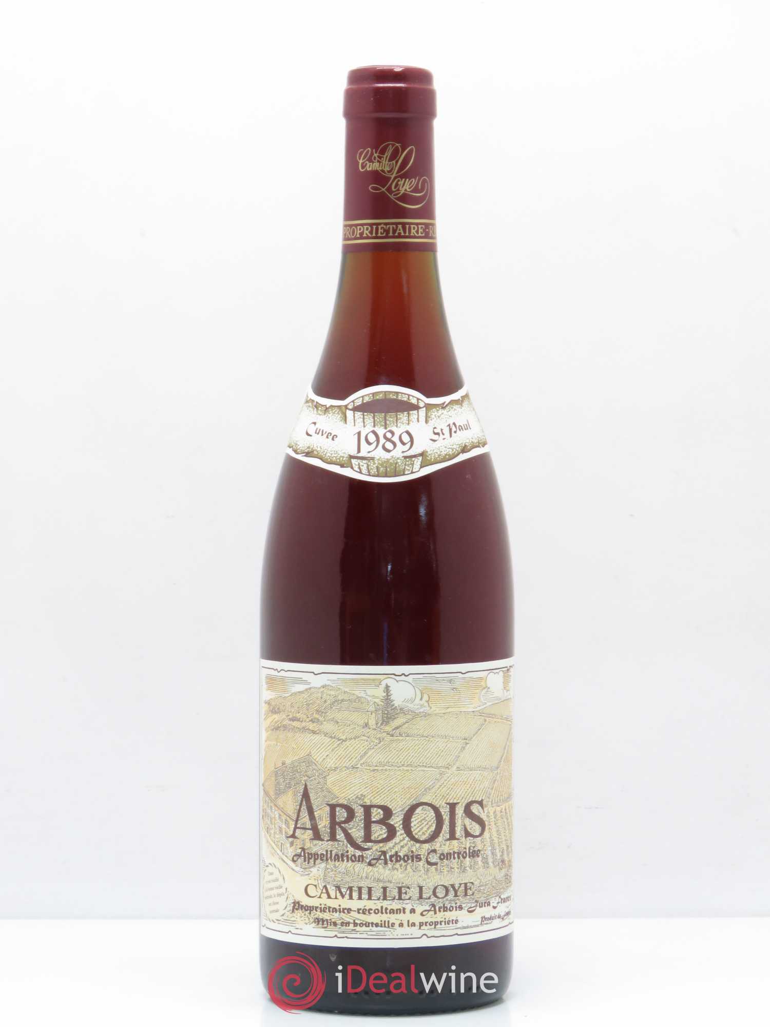 Arbois Cuvée Saint-Paul Camille Loye 1989 - Posten von 1 Flasche - 0