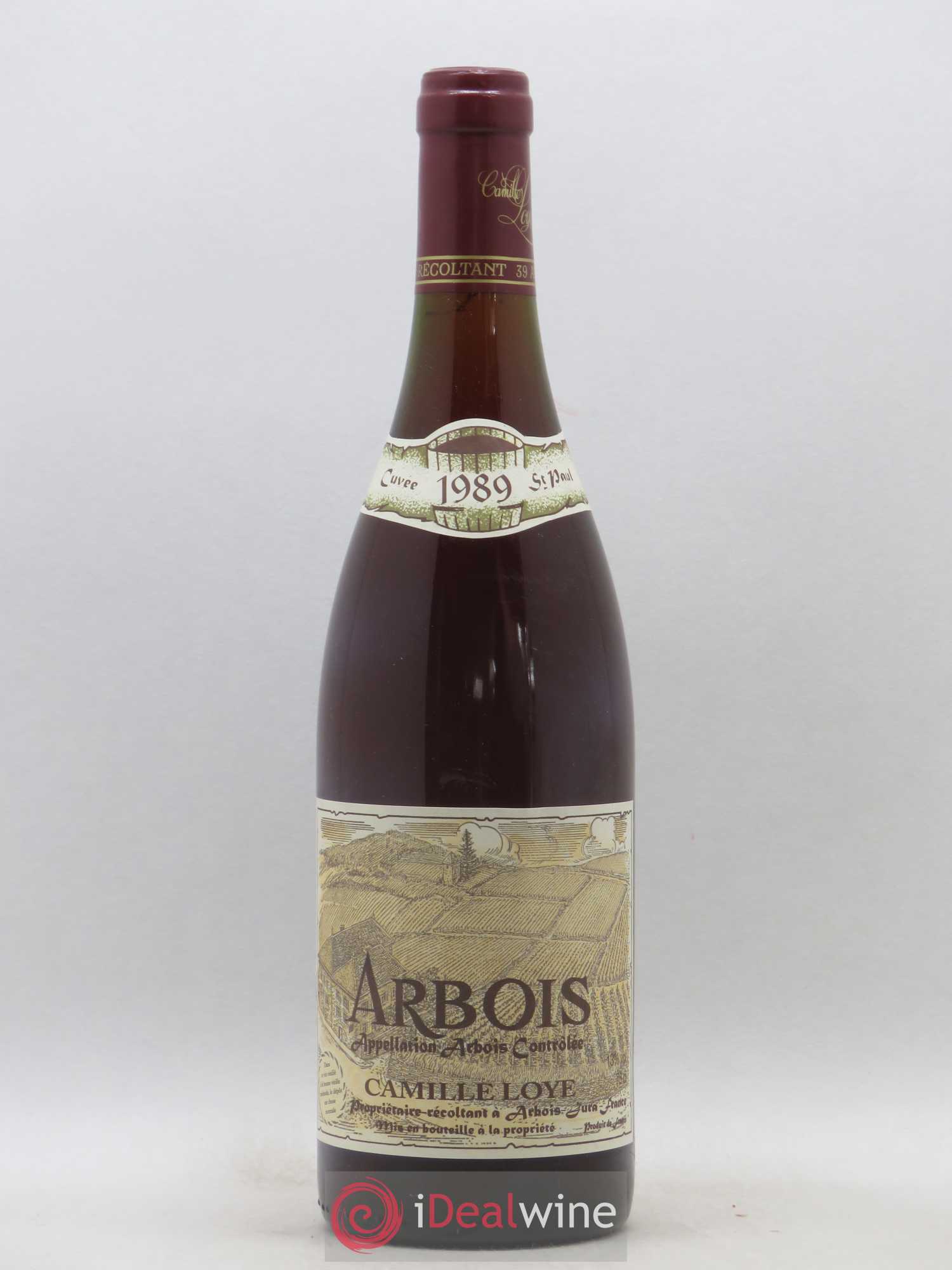 Arbois Trousseau Cuvée St-Paul Camille Loye 1989 - Lot de 1 bouteille - 0